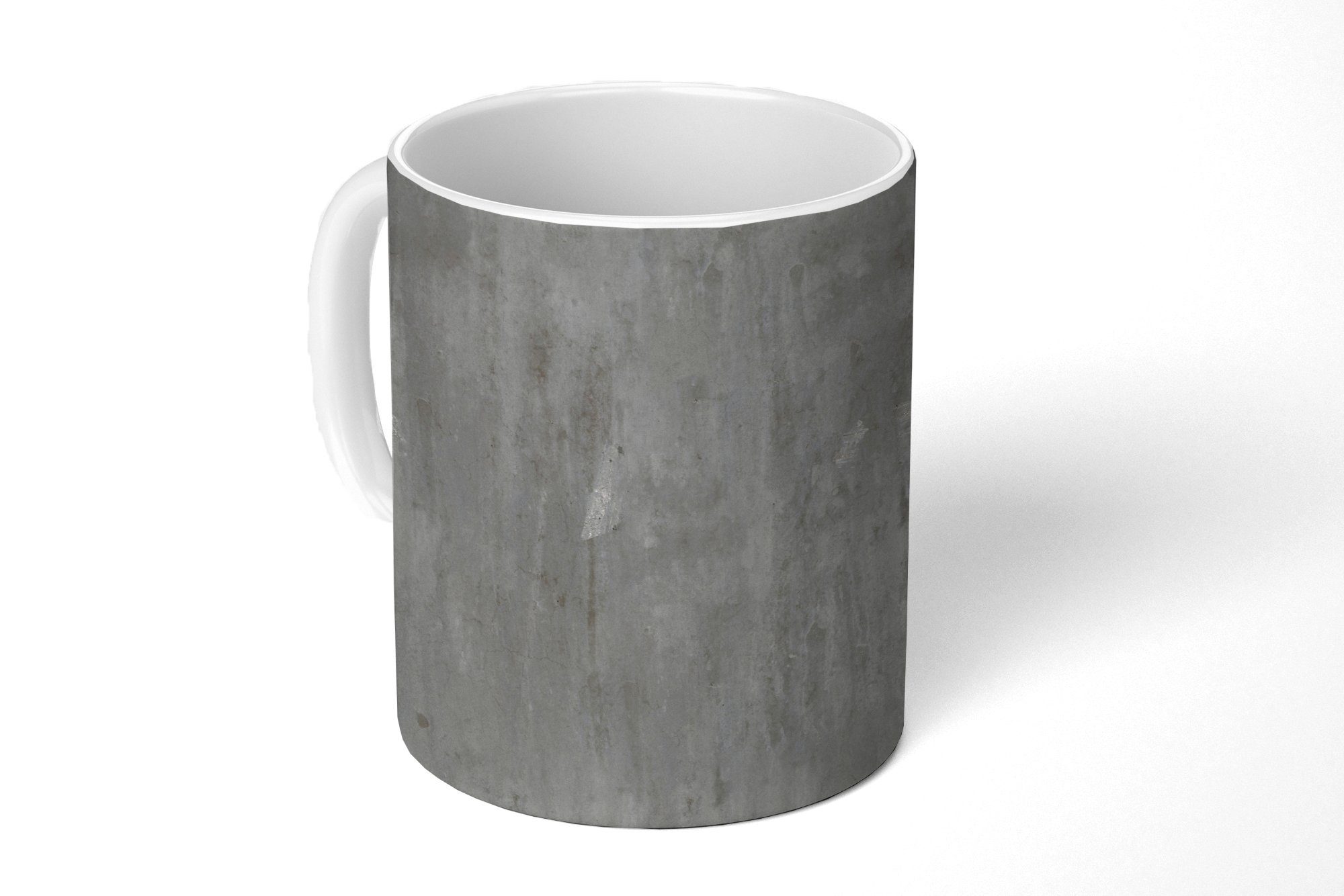 MuchoWow Tasse Rost - Beton - Muster, Keramik, Kaffeetassen, Teetasse, Becher, Teetasse, Geschenk