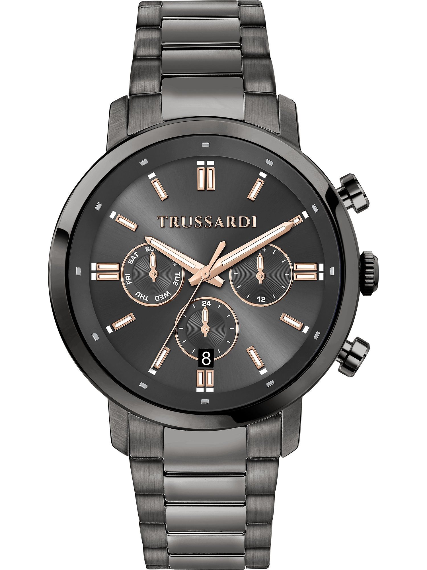 Quarzuhr Trussardi Herren-Uhren-Sets Analog Quarz