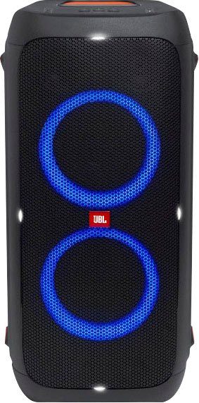 JBL Party Box 310 Party-Lautsprecher tolle (Bluetooth, 240 USB) Lichteffekte, rollbar, W, Akku