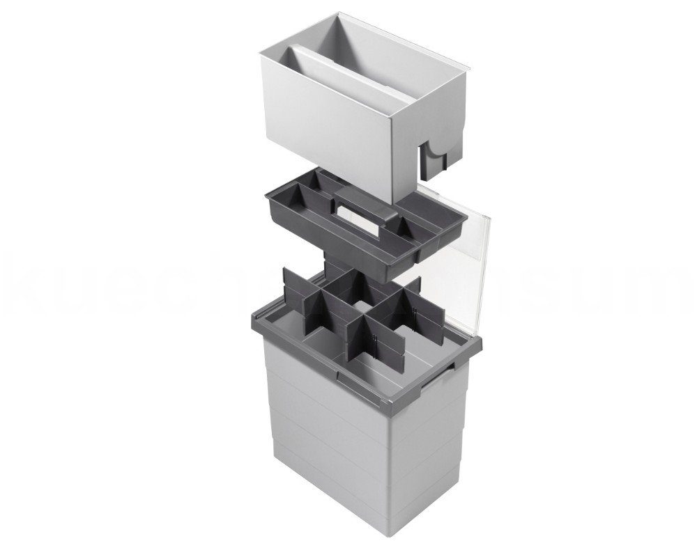 Hailo Einbaumülleimer »Behälter mit Einsätzen 3112291 Eimer-Aufnahme