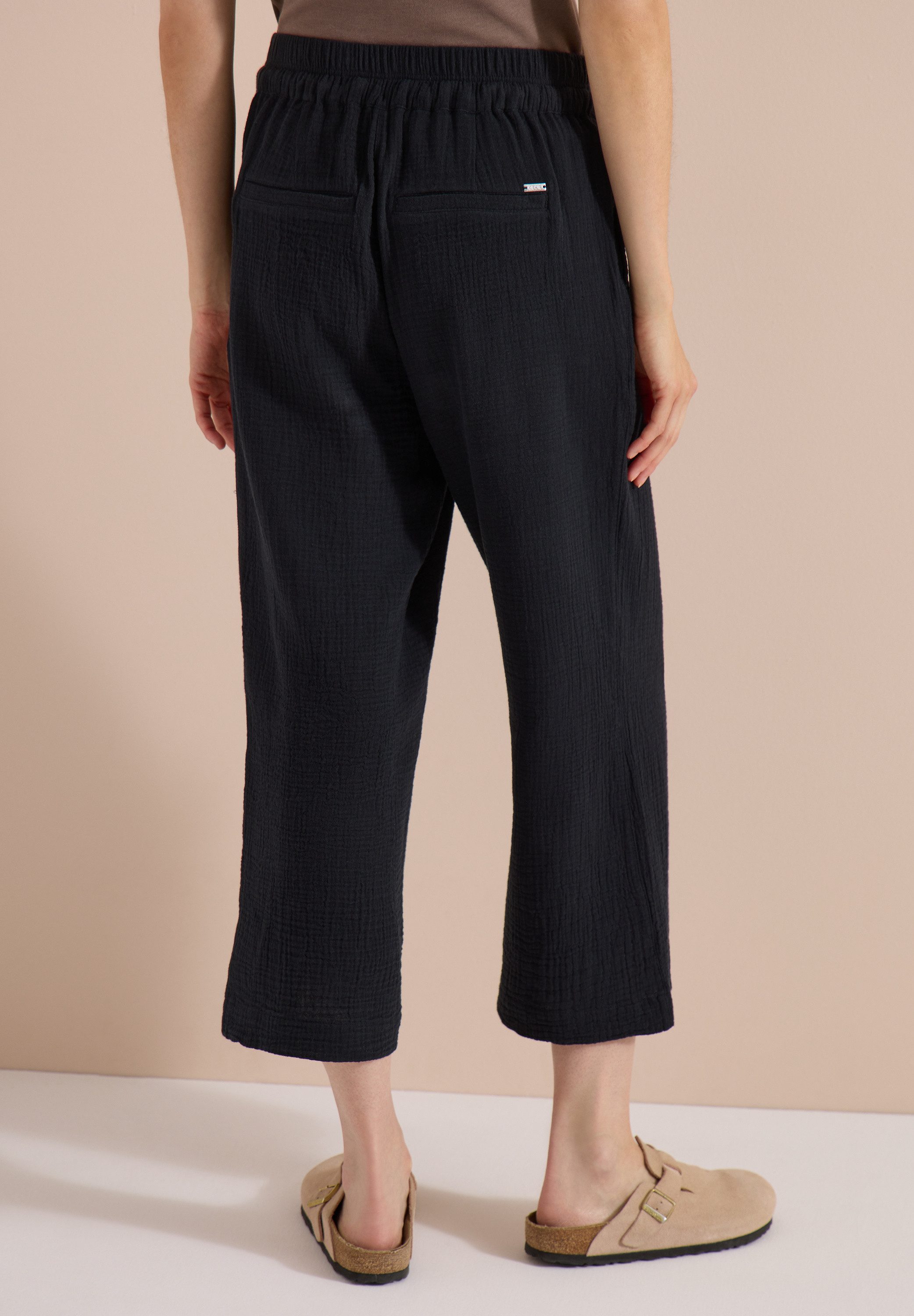 CECIL Stoffhose High Waist