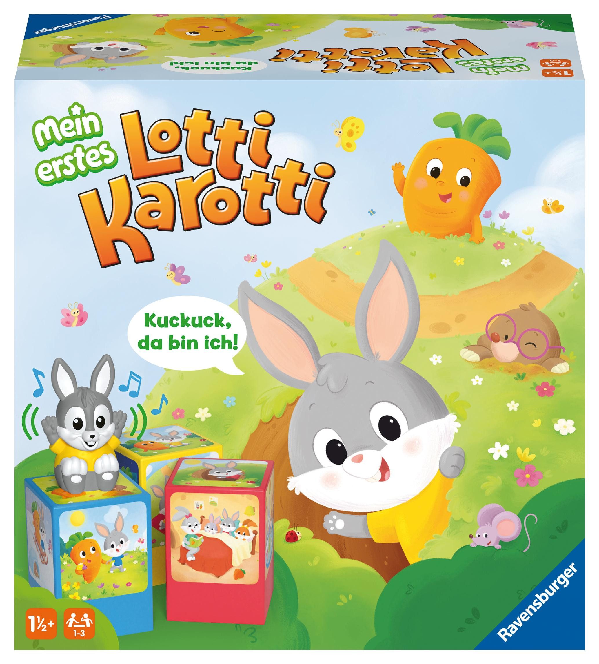 Ravensburger Verlag GmbH Spiel Mein erstes Lotti Karotti - Kinderspiel ab 1,5 Jahre