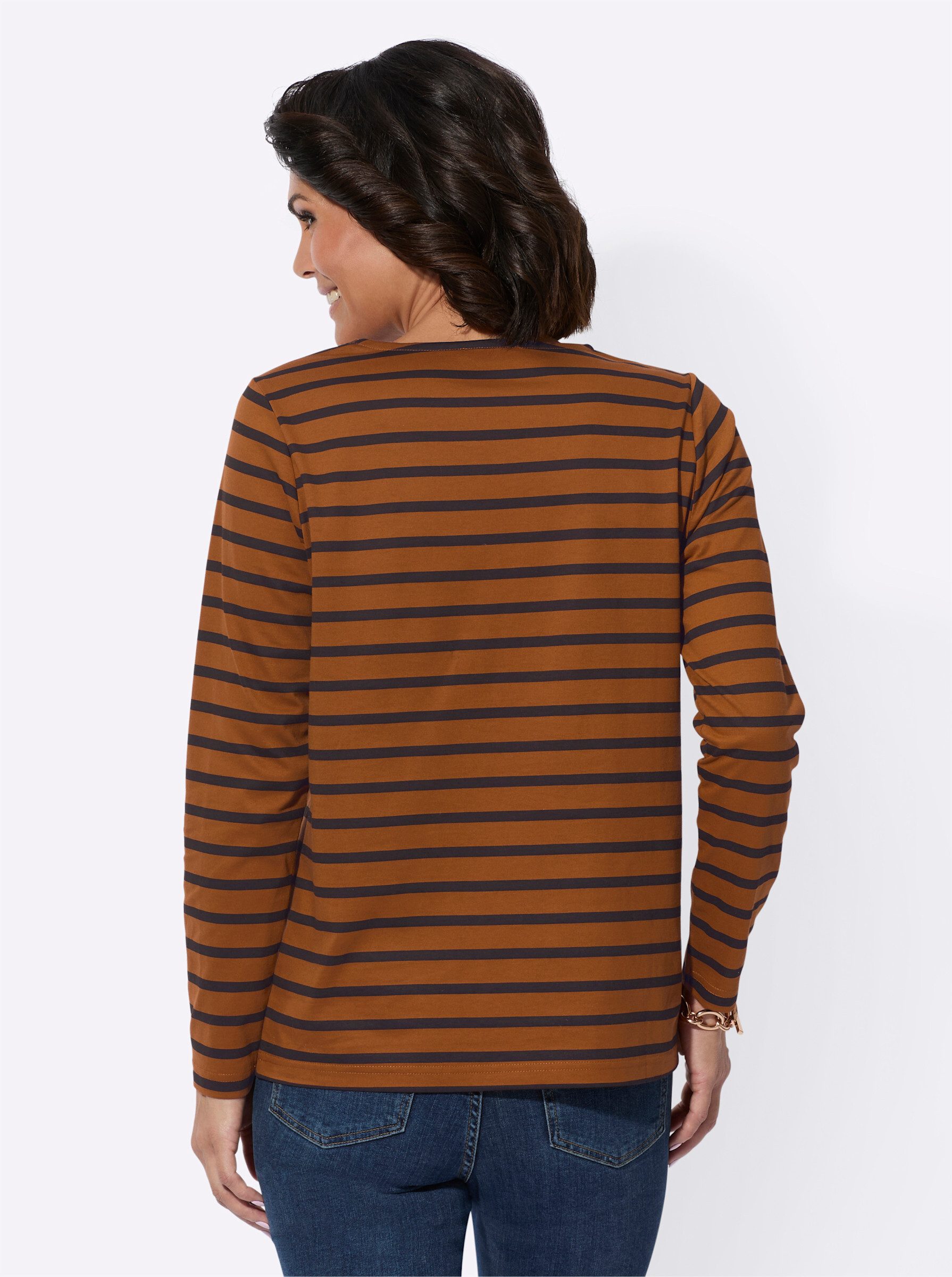 Casual Looks Langarmshirt "Shirt" 1 Stk. tlg. günstig online kaufen