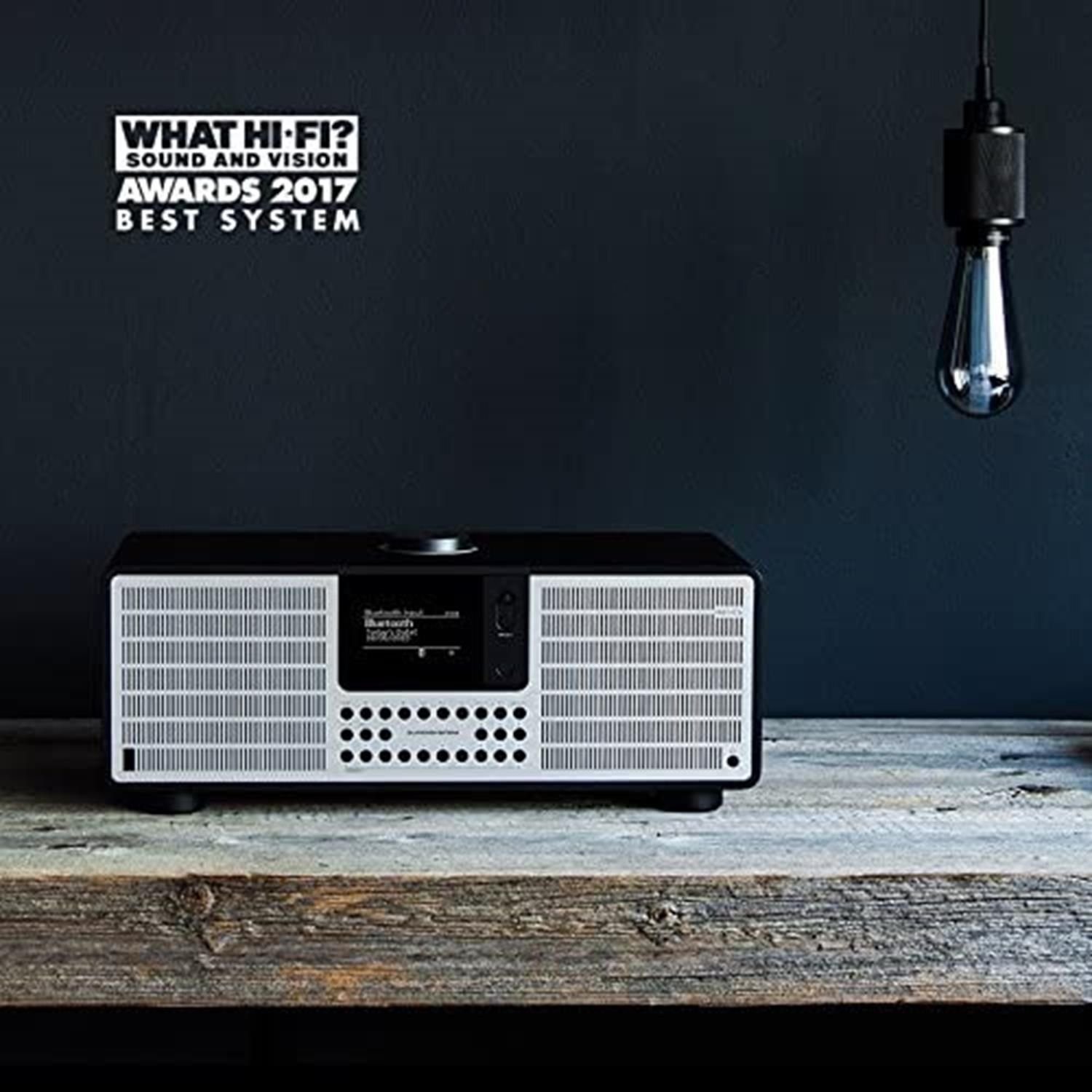 mattschwarz/silber Spotify (DAB) connect WLAN Stereoradio SuperSystem Revo Digitalradio LAN Internet-/DAB+