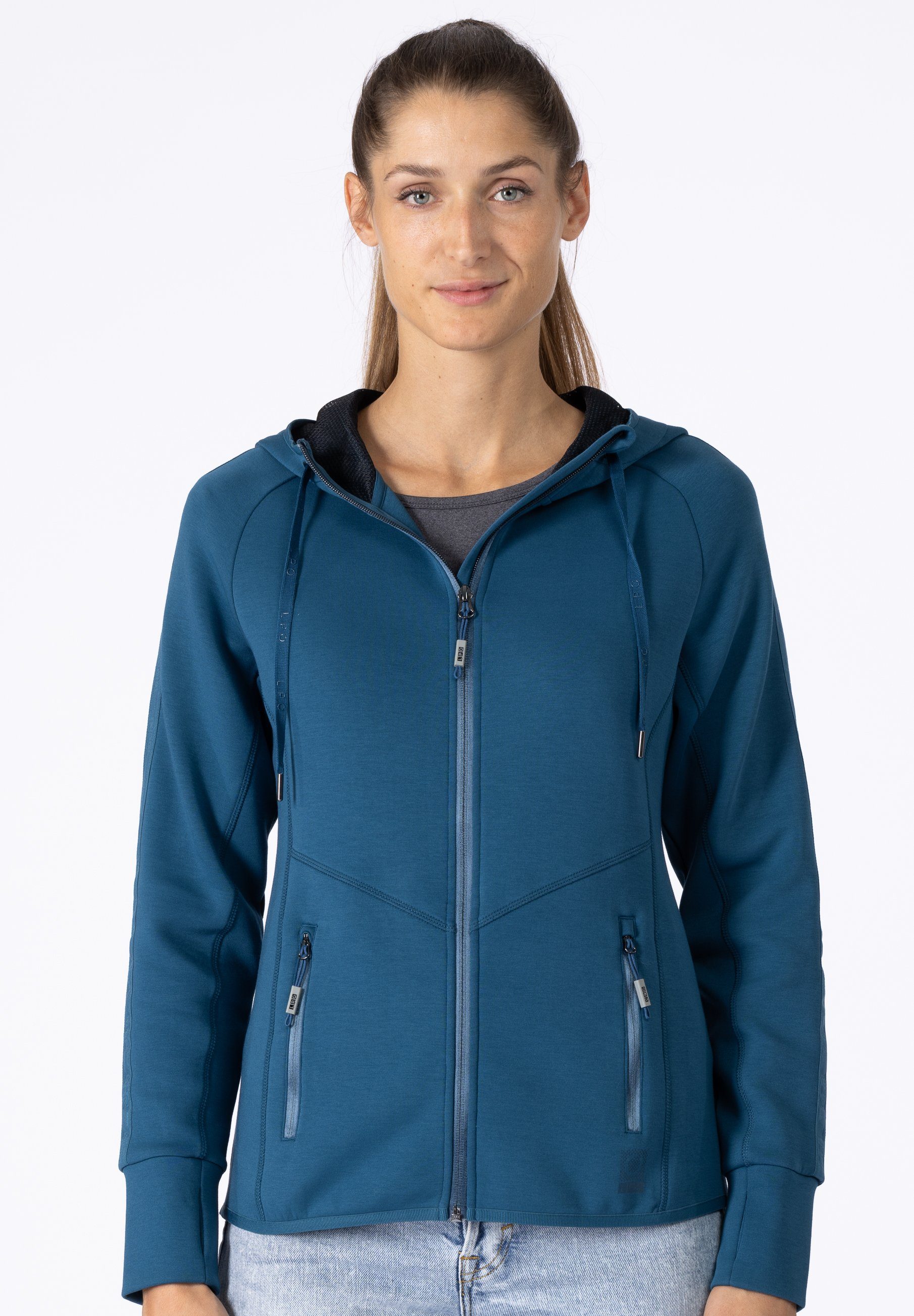 LPO Trainingsjacke Damen-Sportjacke-Veloria CS Kapuzenjacke mit günstig online kaufen