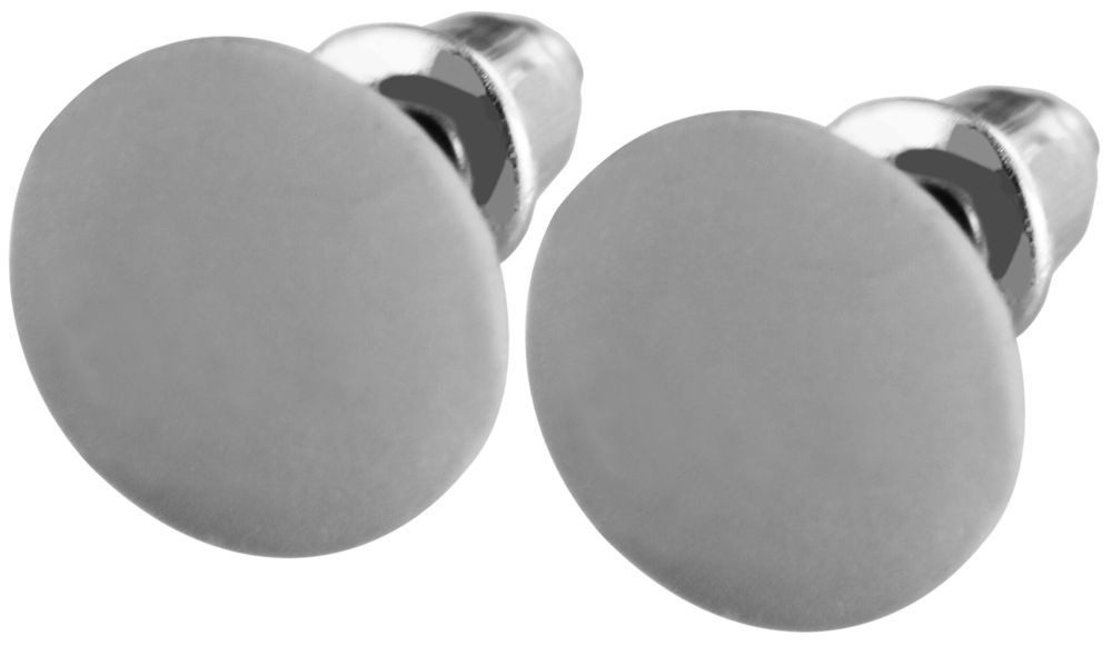 Cham Cham Ohrring-Set 3-teiliges Set, Mehrfarbige, runde & flache Stecker (Paar)