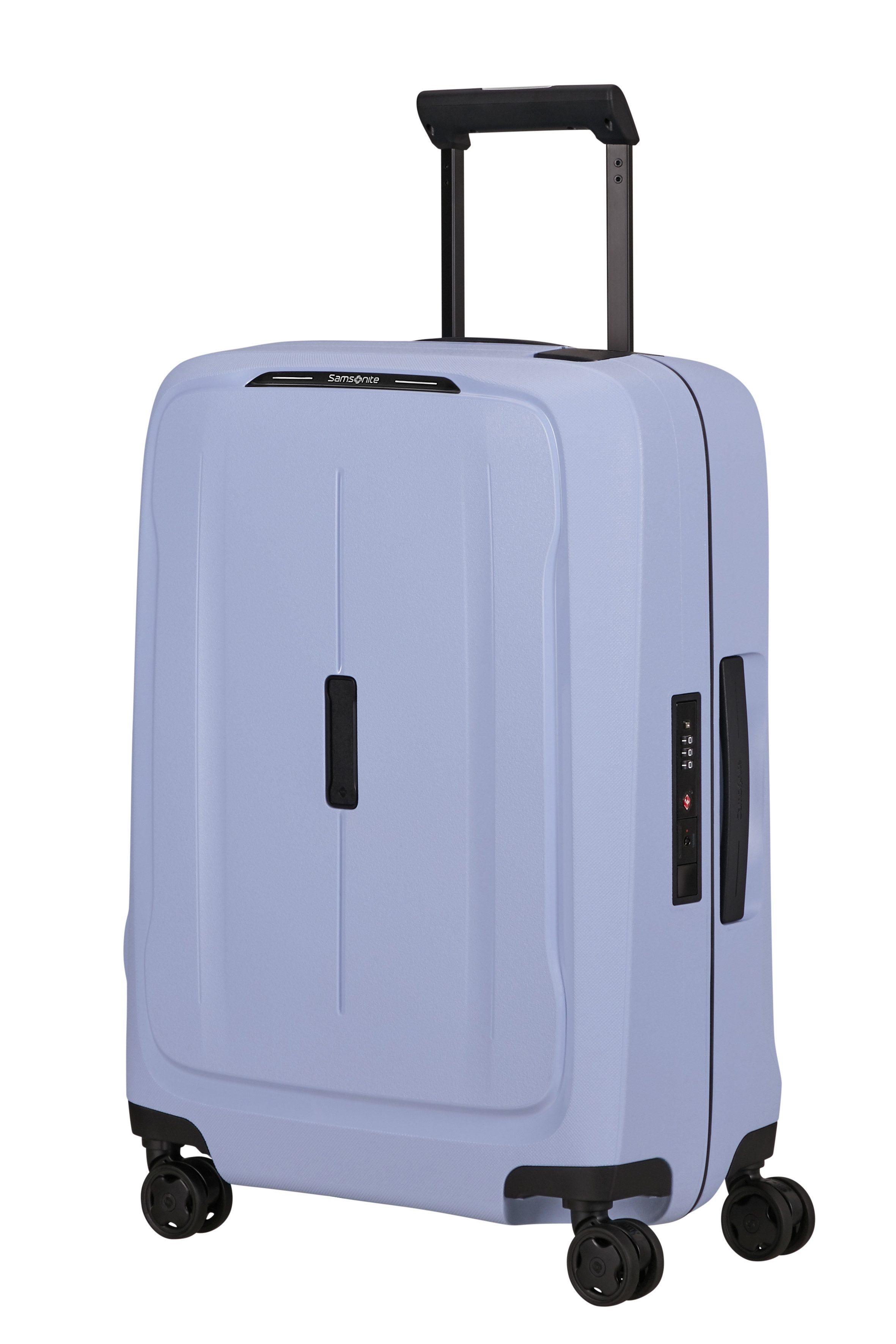 Samsonite Hartschalen-Trolley ESSENS, verschiedene Größen und Farben, 4 Rollen, mit robustem Polypropylen-Gehäuse, mit mehreren Fächern