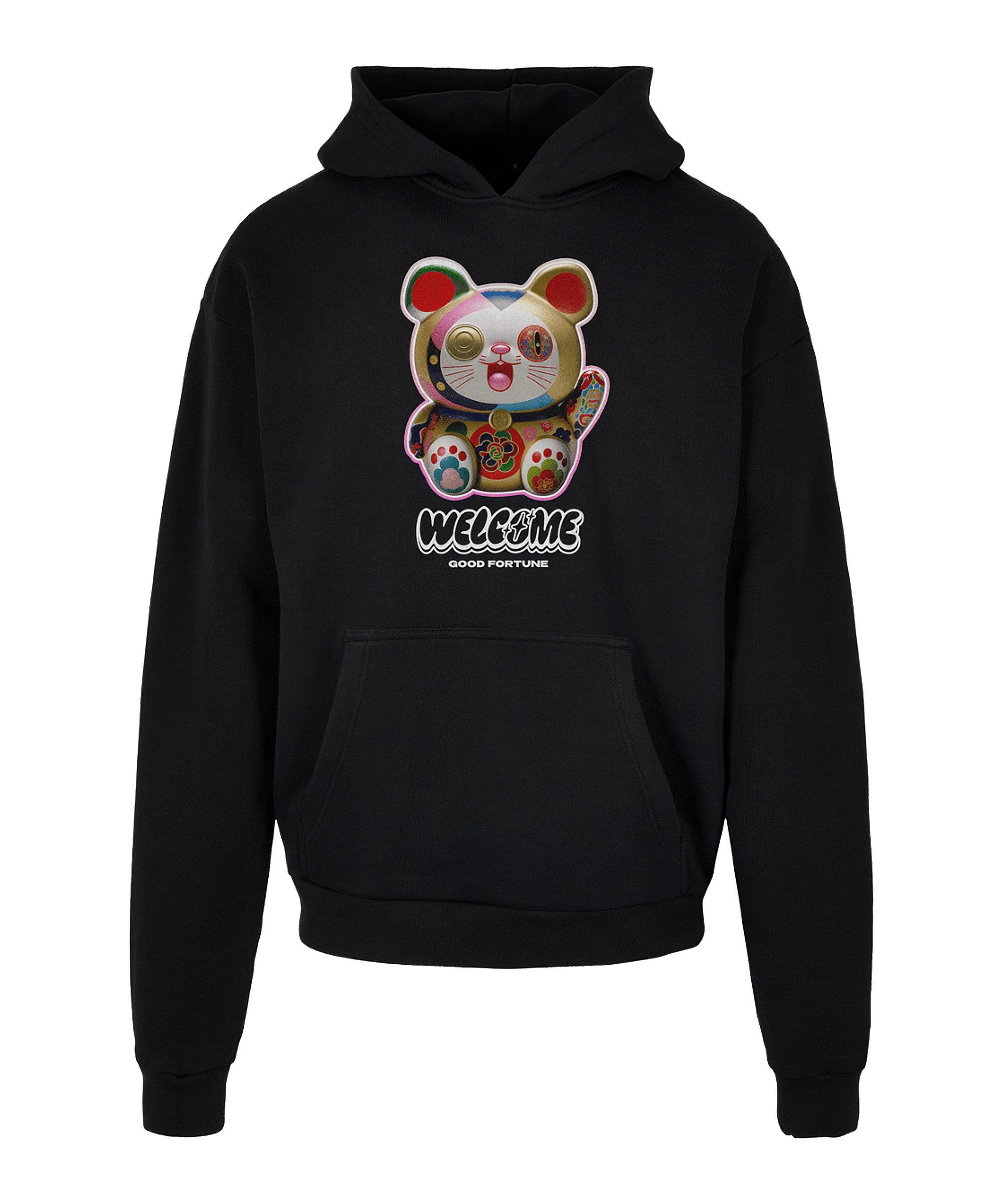 Sweatshirt Mister Tee Welcome Cat Oversized Hoody