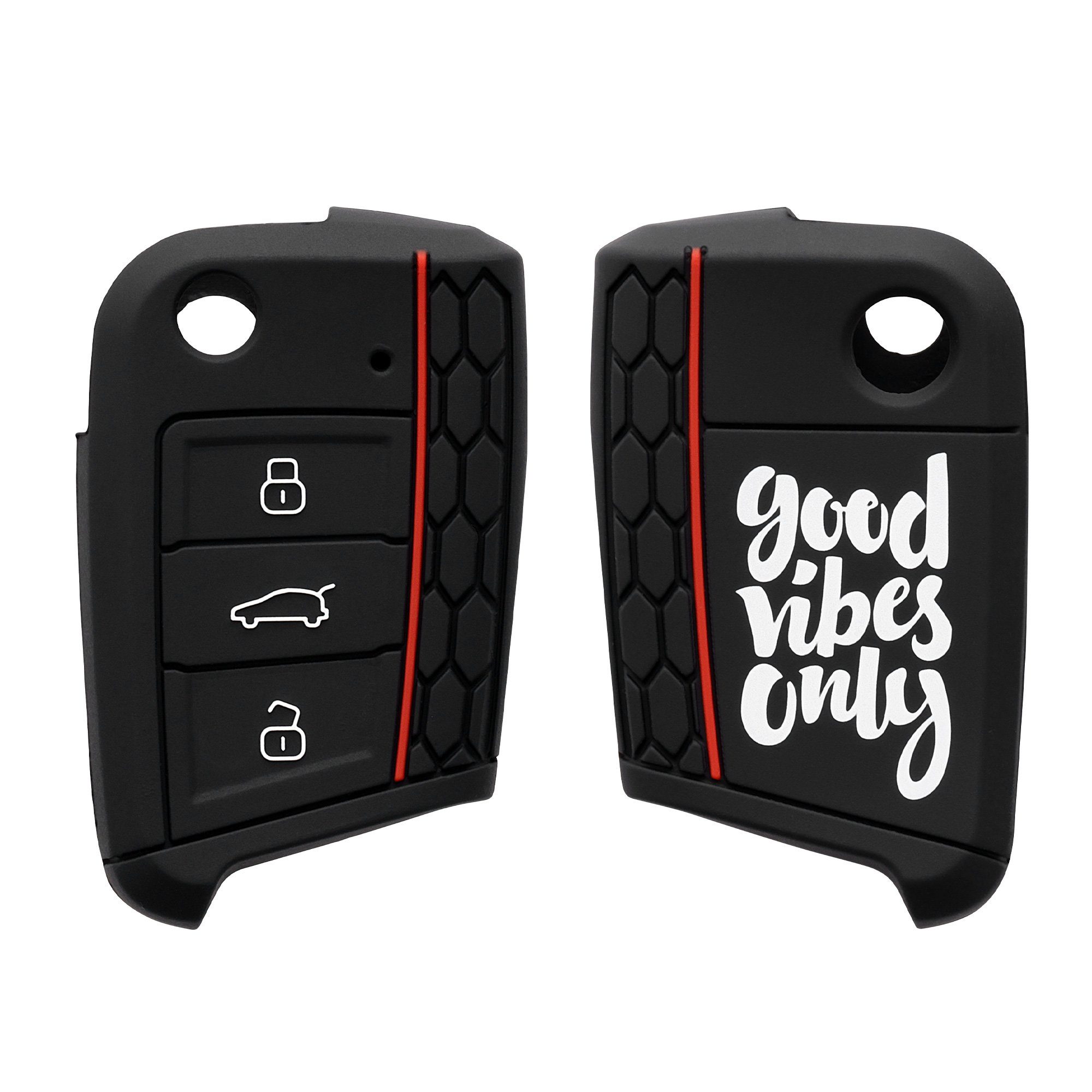 kwmobile Schlüsseltasche Autoschlüssel Hülle für VW Golf 7 MK7, Schlüsselhülle Schlüssel Case Cover