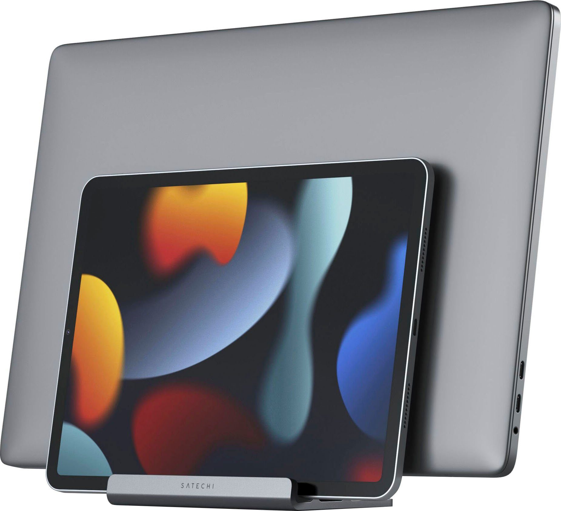 Satechi Halterung Dual Vertical Laptop Stand, (bis 15 Zoll)