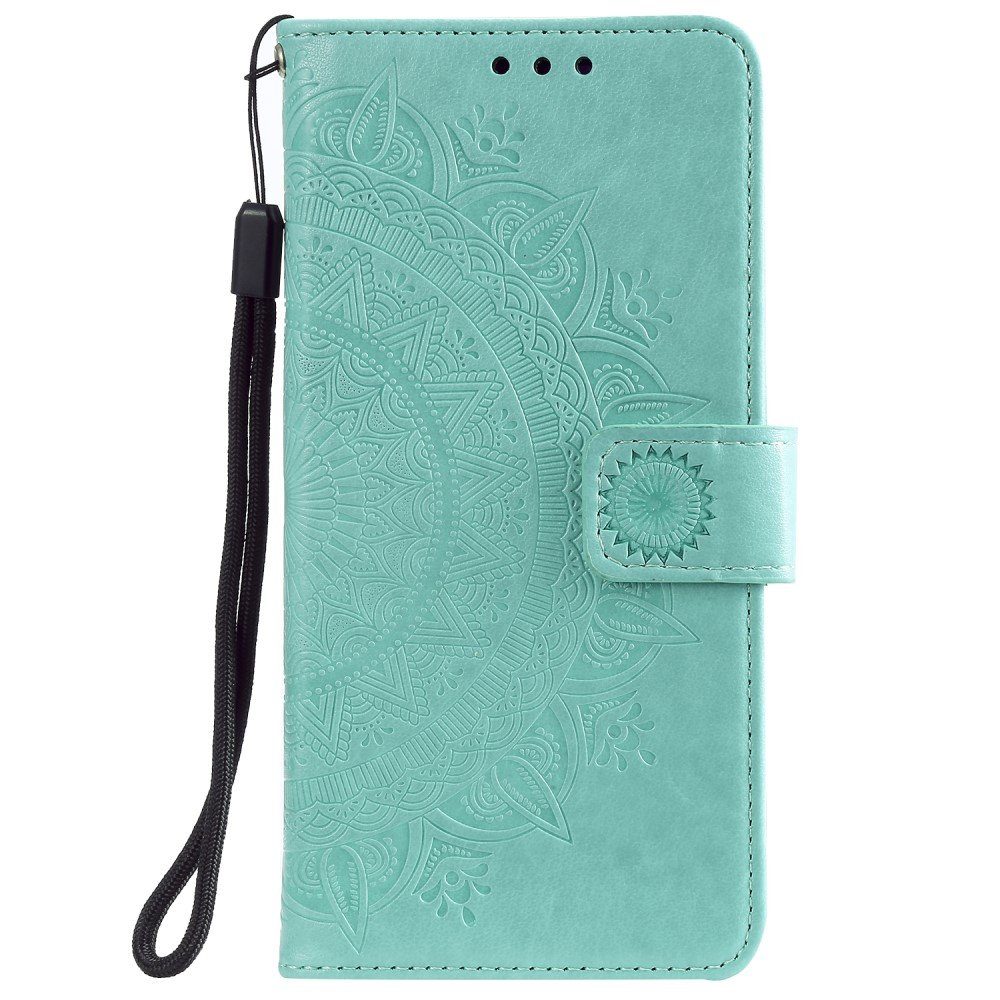 CoverKingz Handyhülle Hülle für Apple iPhone 13 Pro Handyhülle Flip Case Cover Tasche, Klapphülle Schutzhülle mit Kartenfach Schutztasche Motiv Mandala