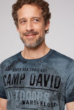 CAMP DAVID Rundhalsshirt aus Baumwolle