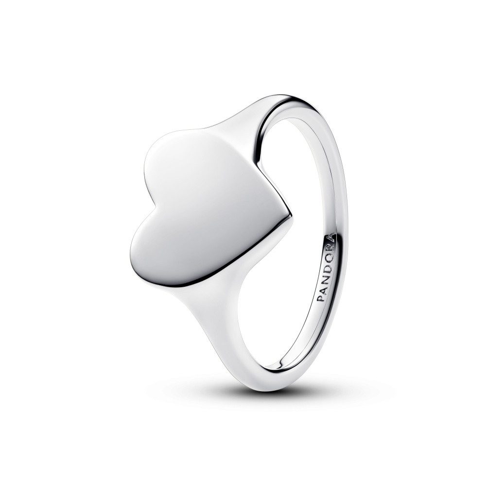 Pandora Fingerring Pandora Moments Gravierbares Herz Ring 193988C01-54 (1-tlg)