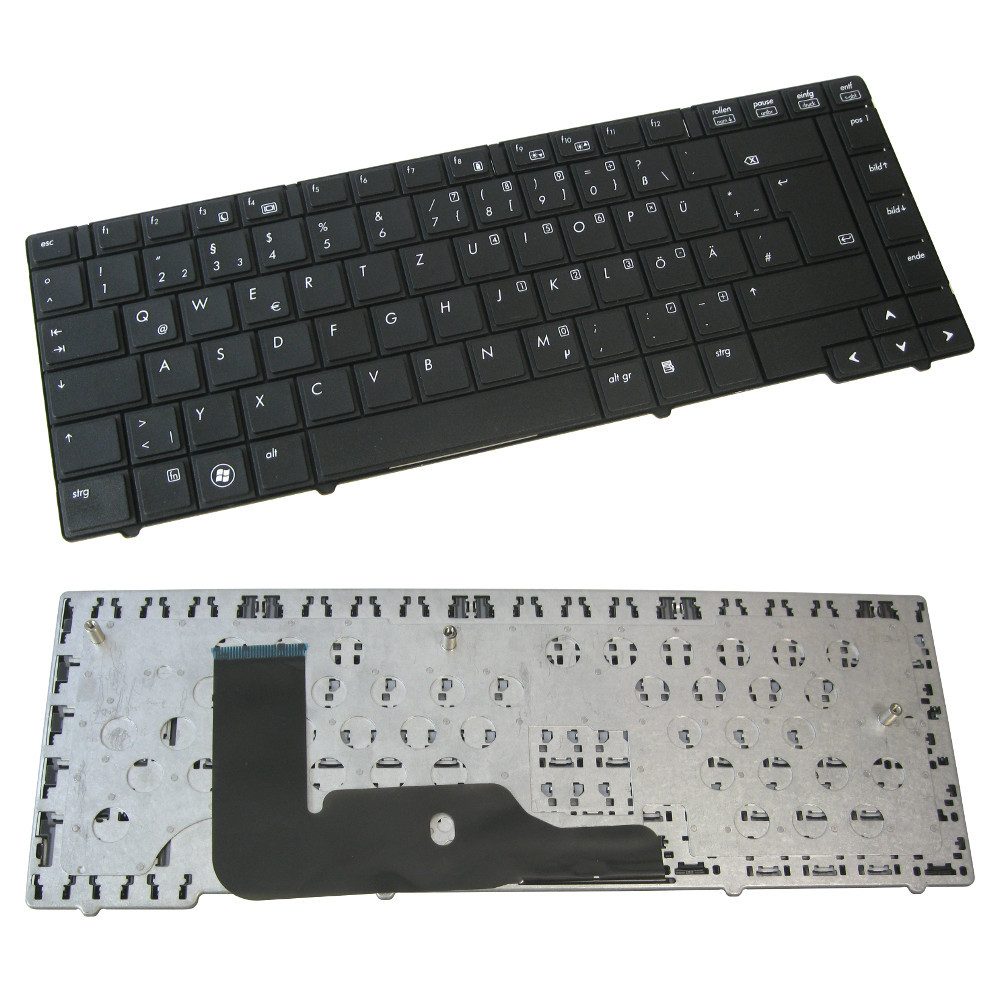 Trade-Shop Ersatz passend für HP EliteBook PK1307D2A00 PK1307D2A06 PK1307D2A08 Tastatur (Tastenbelegung: Deutsch, QWERTZ / Farbe: Schwarz / mit Gewinde)