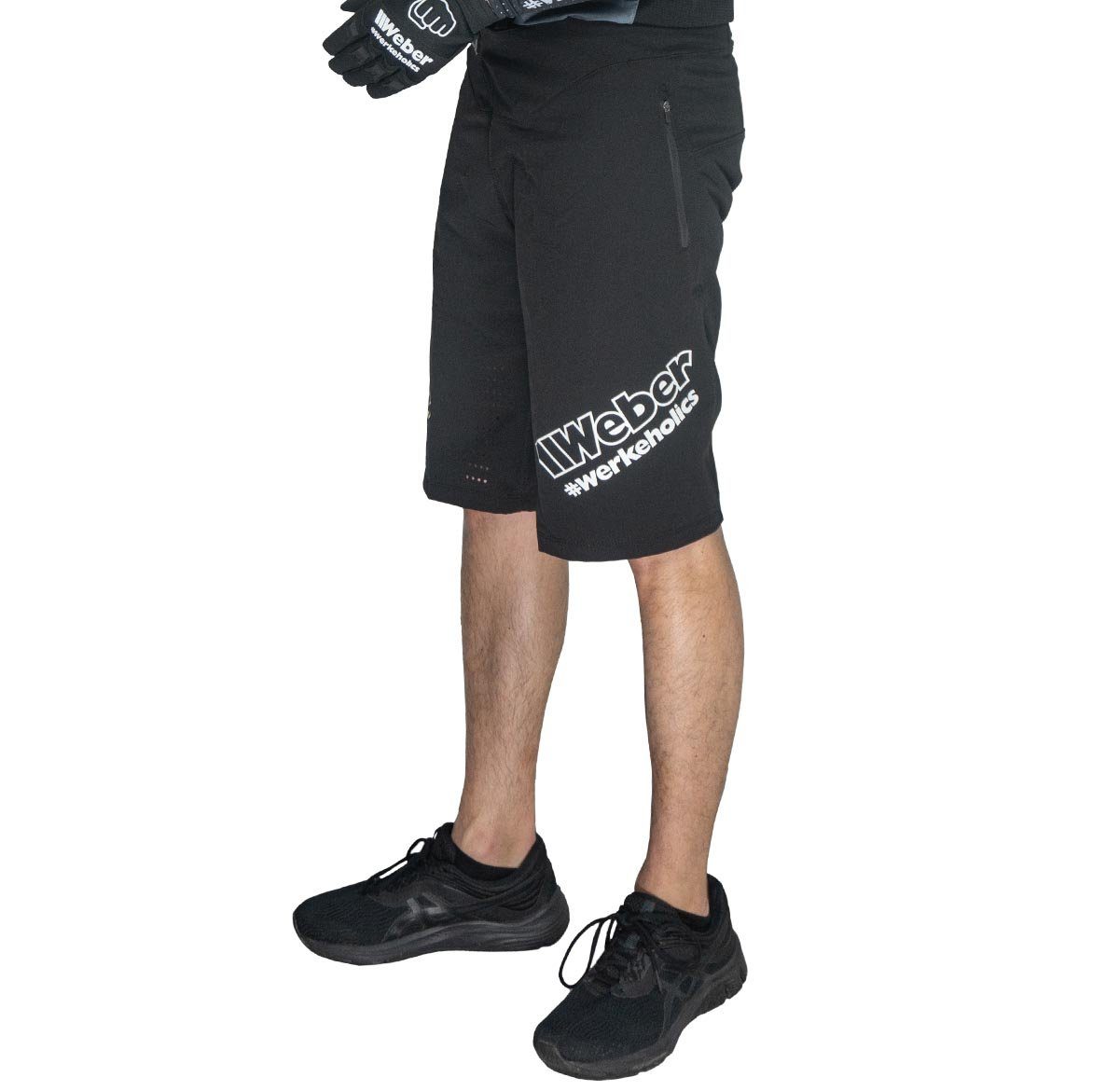 Weber GmbH Fahrradhose Weber #Werkeholics MTB Shorts mit Ratschenverschluss günstig online kaufen