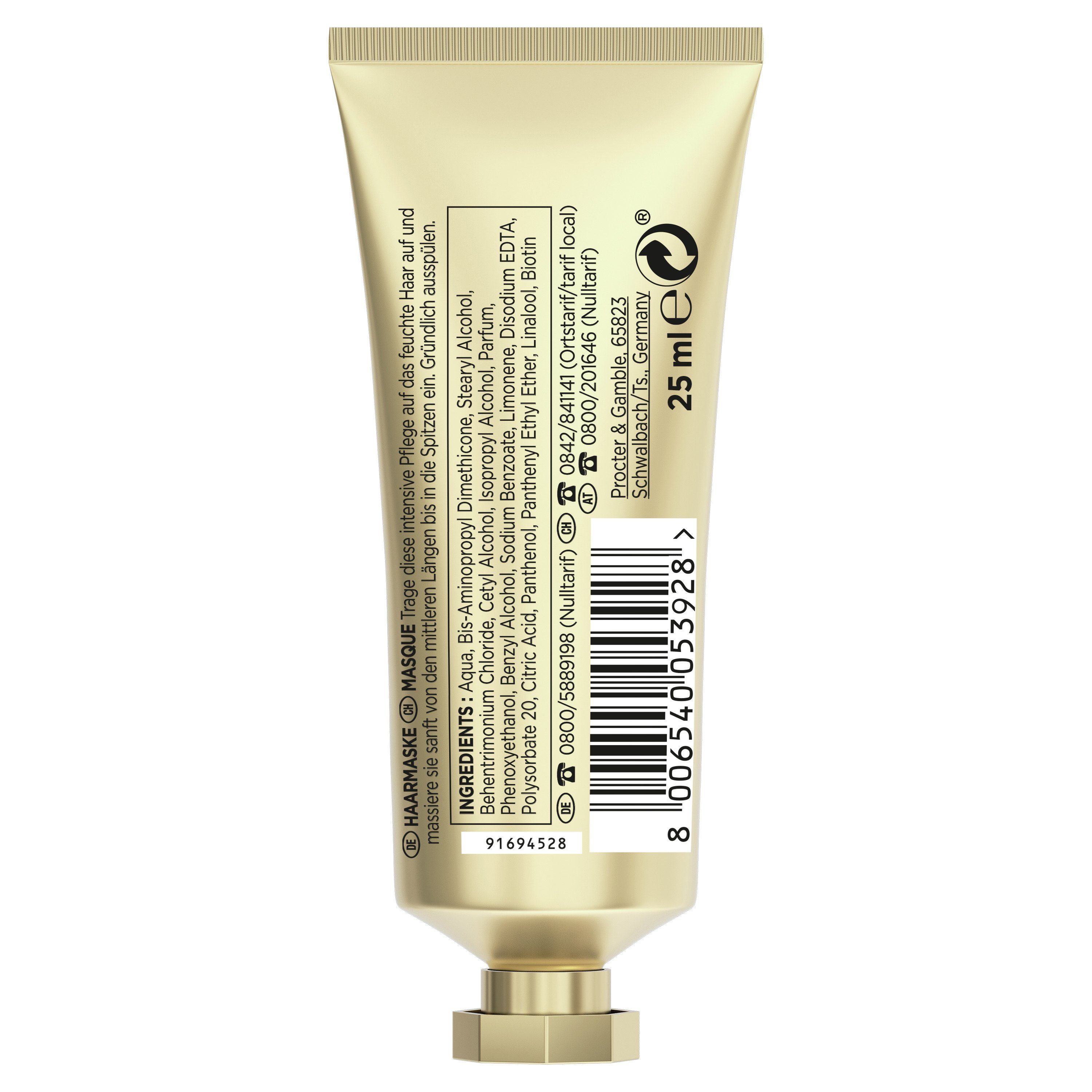 Pantene Haarspülung Miracles Damage Resist Shot mit Biotin - 25 ml