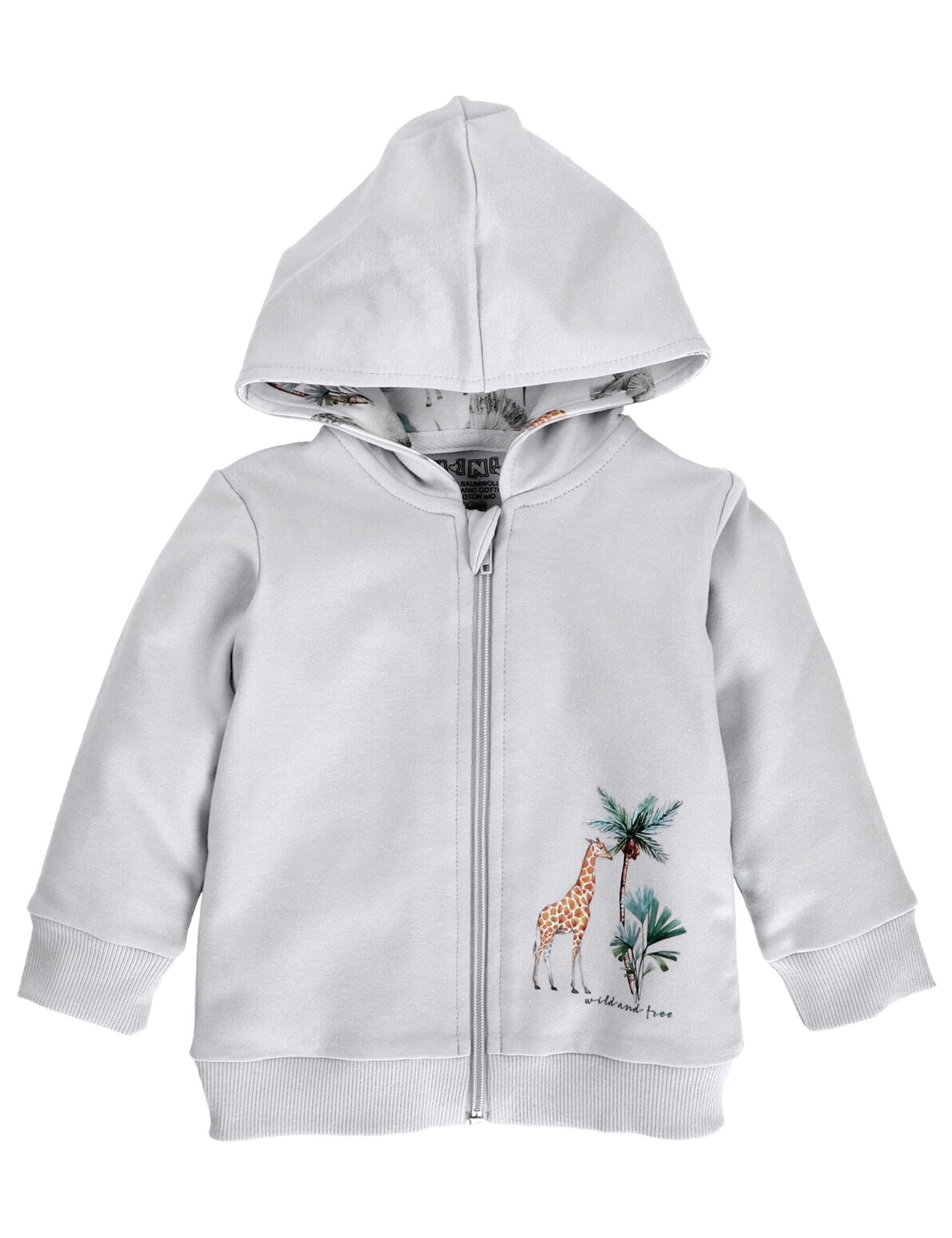 2-in-1-Strickjacke Jacke Giraffe