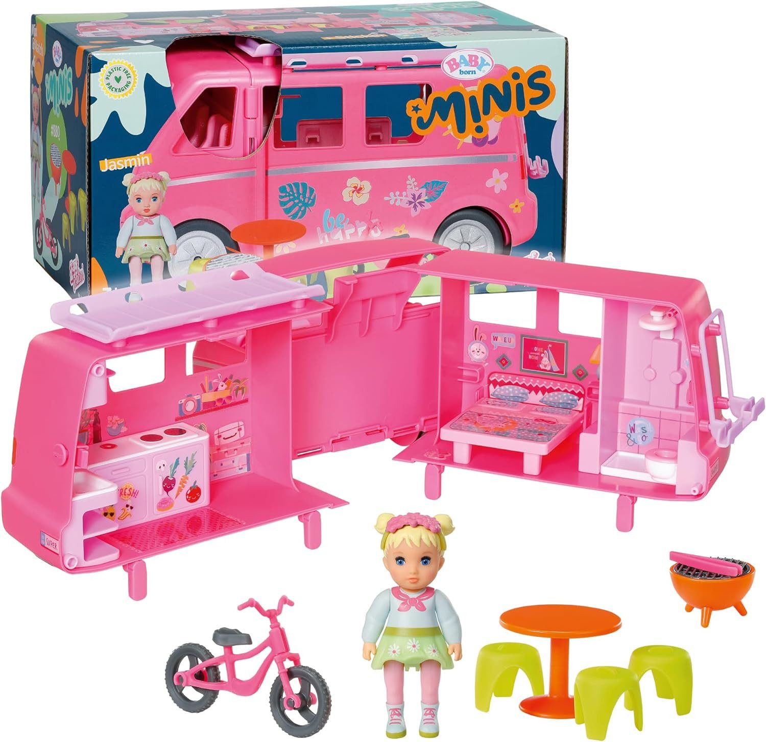 Baby Born Minipuppe Baby born® Minis Campervan