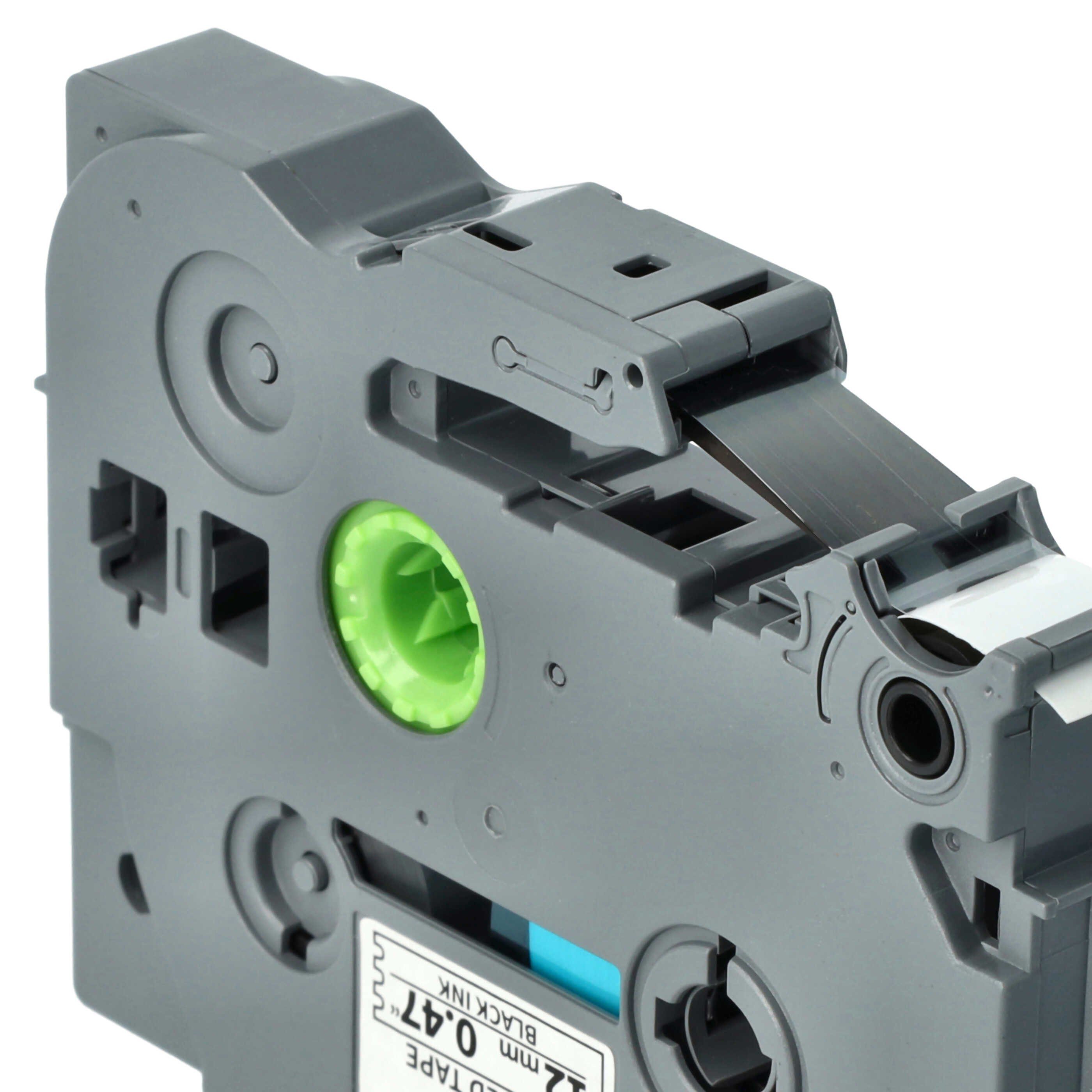 vhbw Beschriftungsband passend für Brother PT H101C, H101GB, H101, H101TB, H105, H100R, H100P, Hochwertige Patrone für Ihren Etikettendrucker, Ihr Beschriftungs – Bild 5 von 5