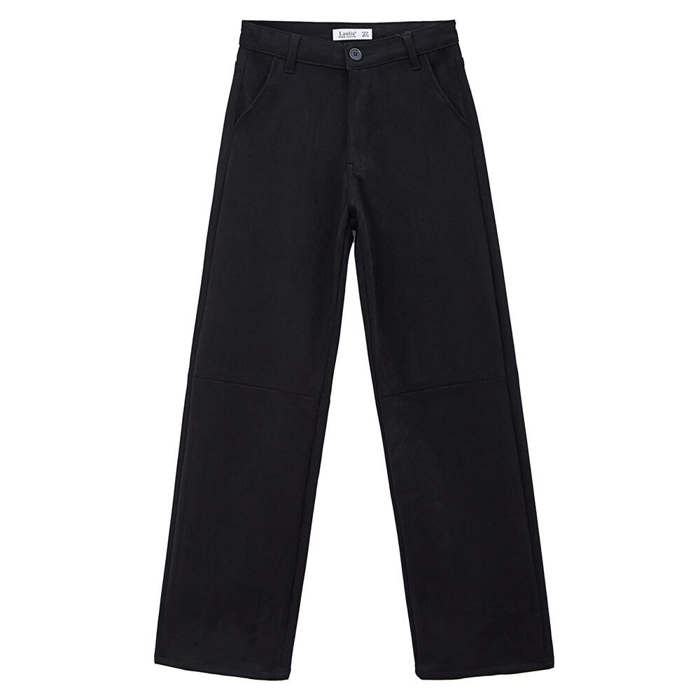 Lederimitathose Damen Freizeit