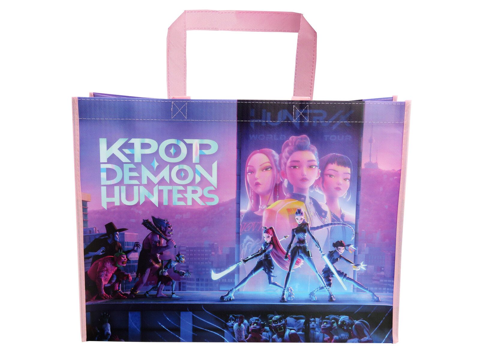 K-Pop Demon Hunters Tragetasche für Shopping Freizeit Schule Reise Tote Tasche (1-tlg)