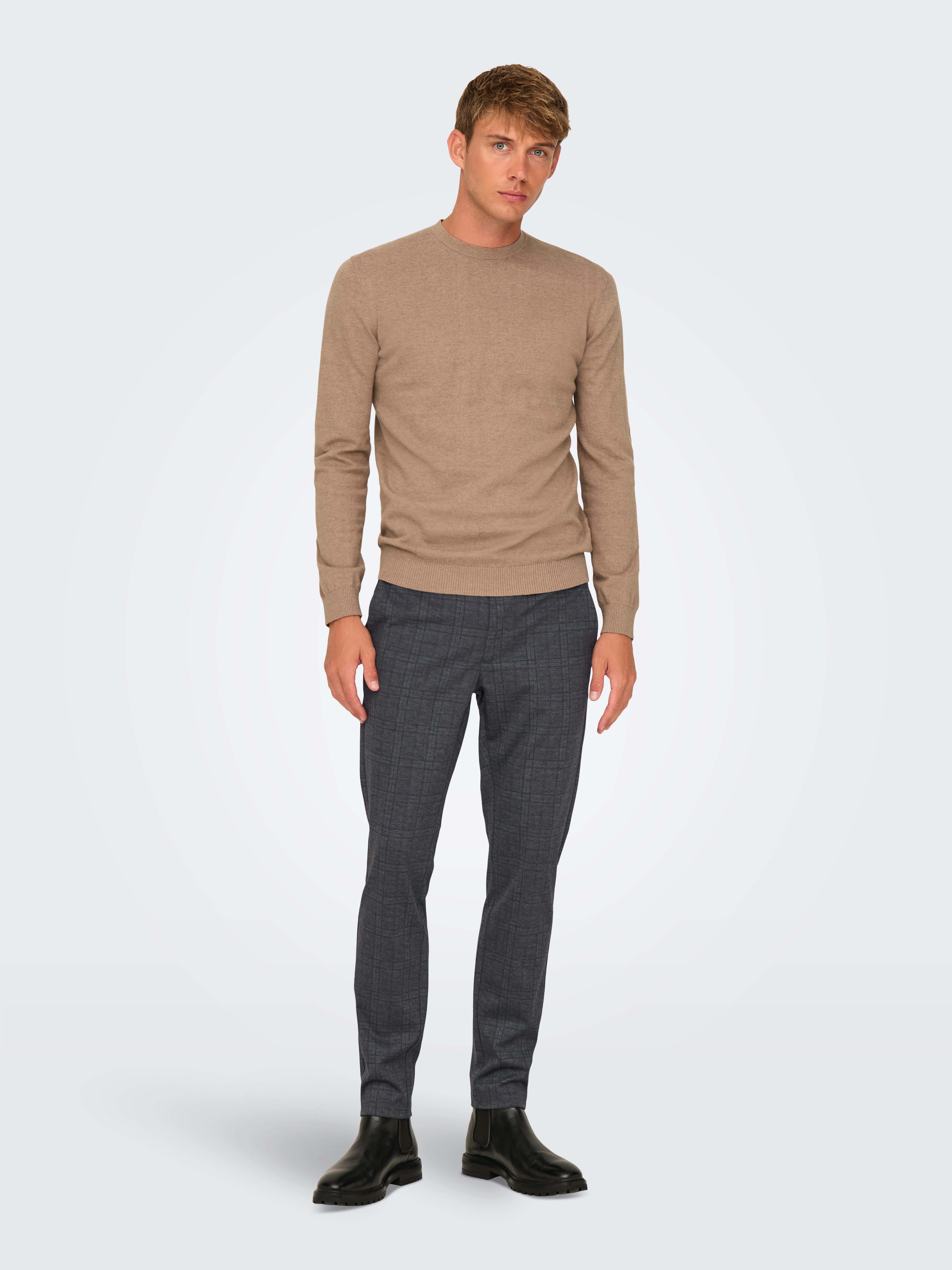 ONLY & SONS Chinoshorts ONSMARK SLIM CHECK 020933 PANT
