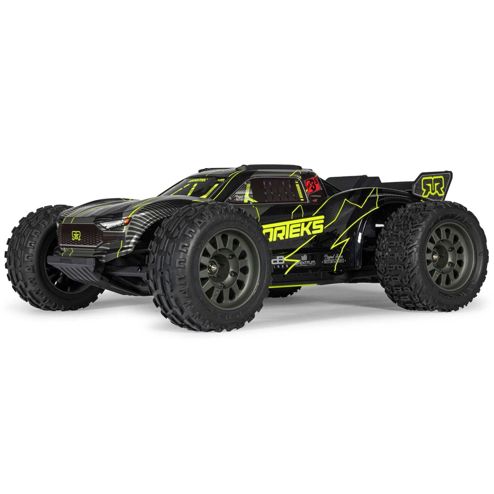 Arrma RC-Buggy Arrma 1/10 VORTEKS 223S DSC 2WD RTR Brushless Stadium Truck Gelb