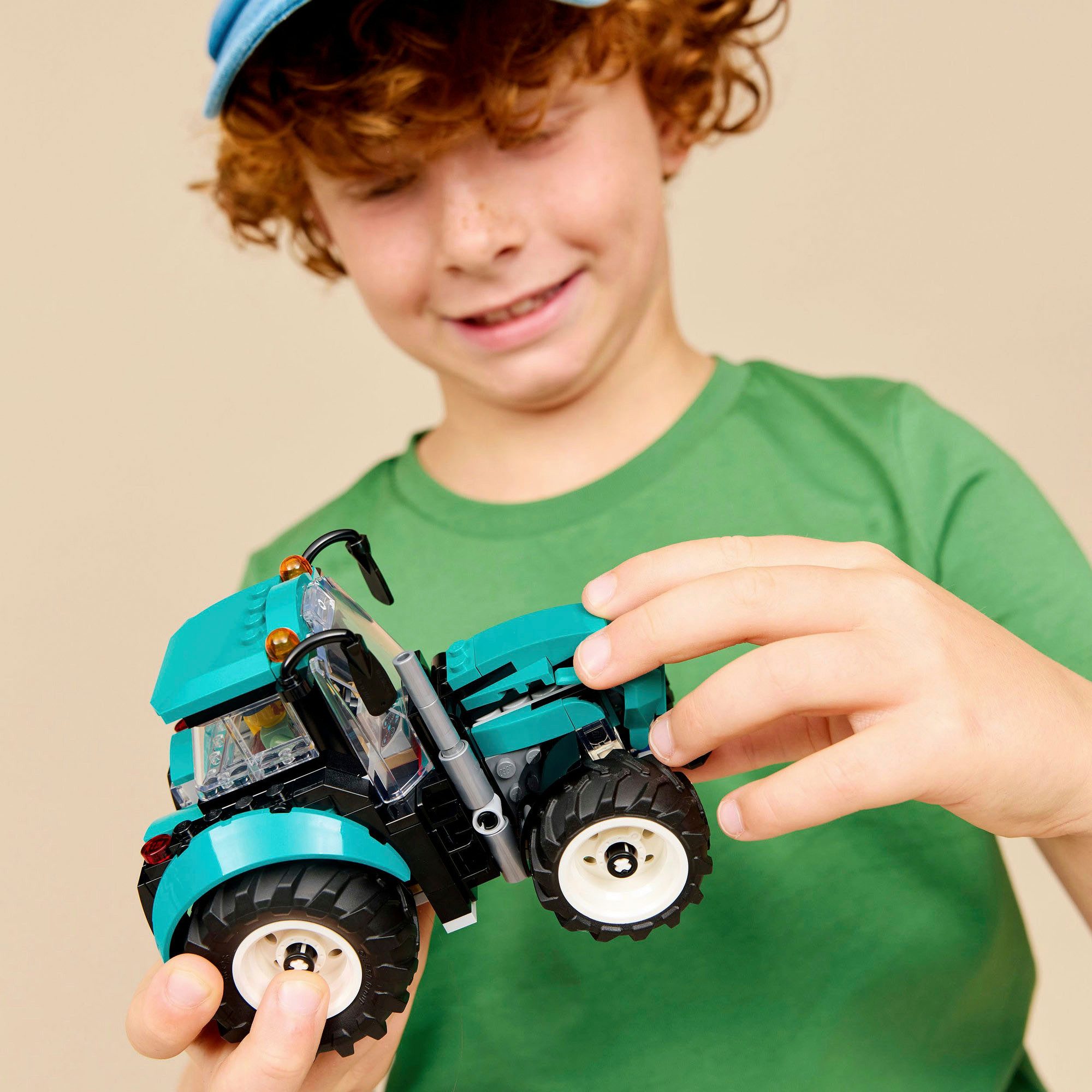 LEGO® Traktor (60498), LEGO City Konstruktionsspielsteine, (204 St), Made in Europe