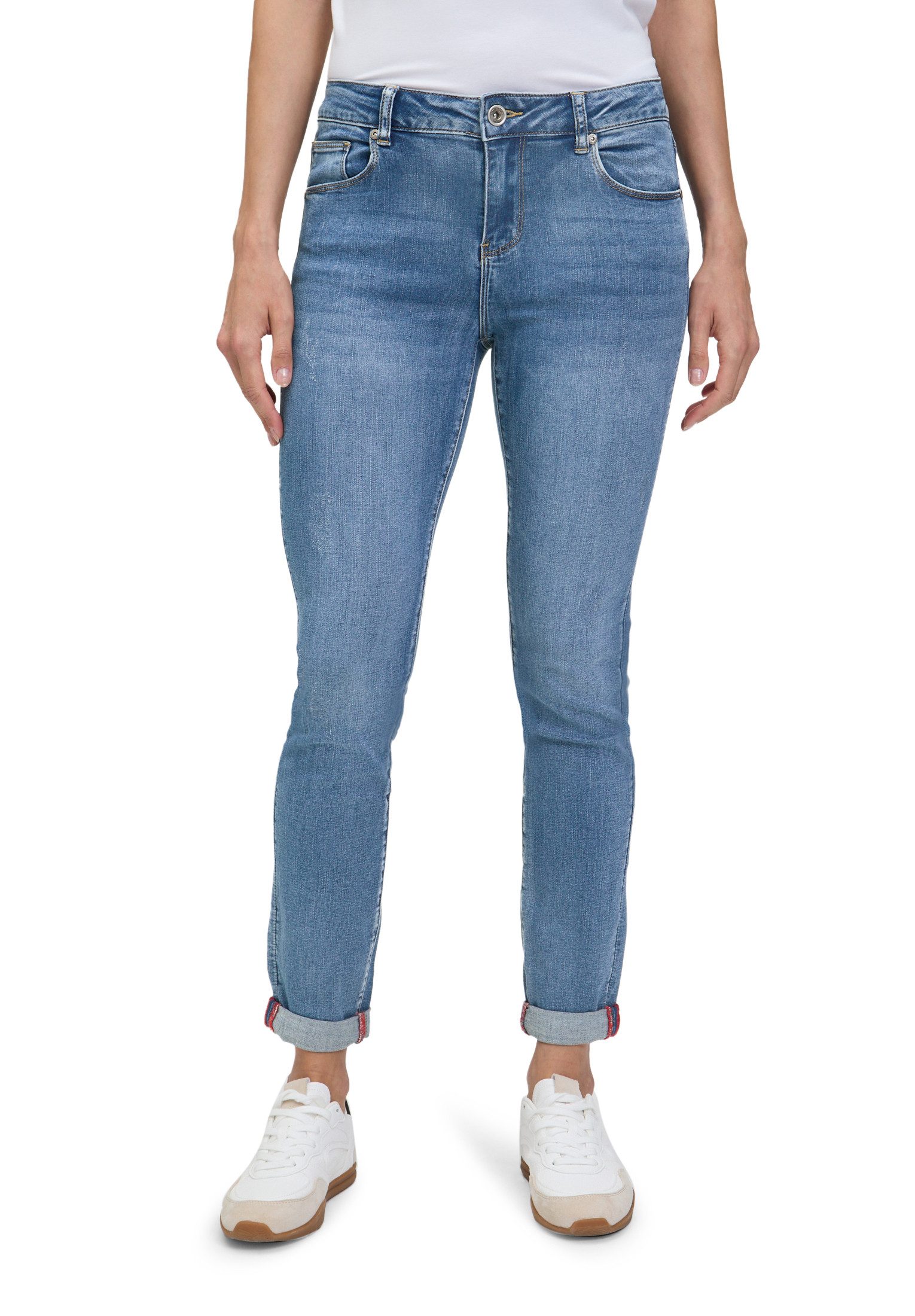 Betty Barclay Slim-fit-Jeans Damen mit Waschung