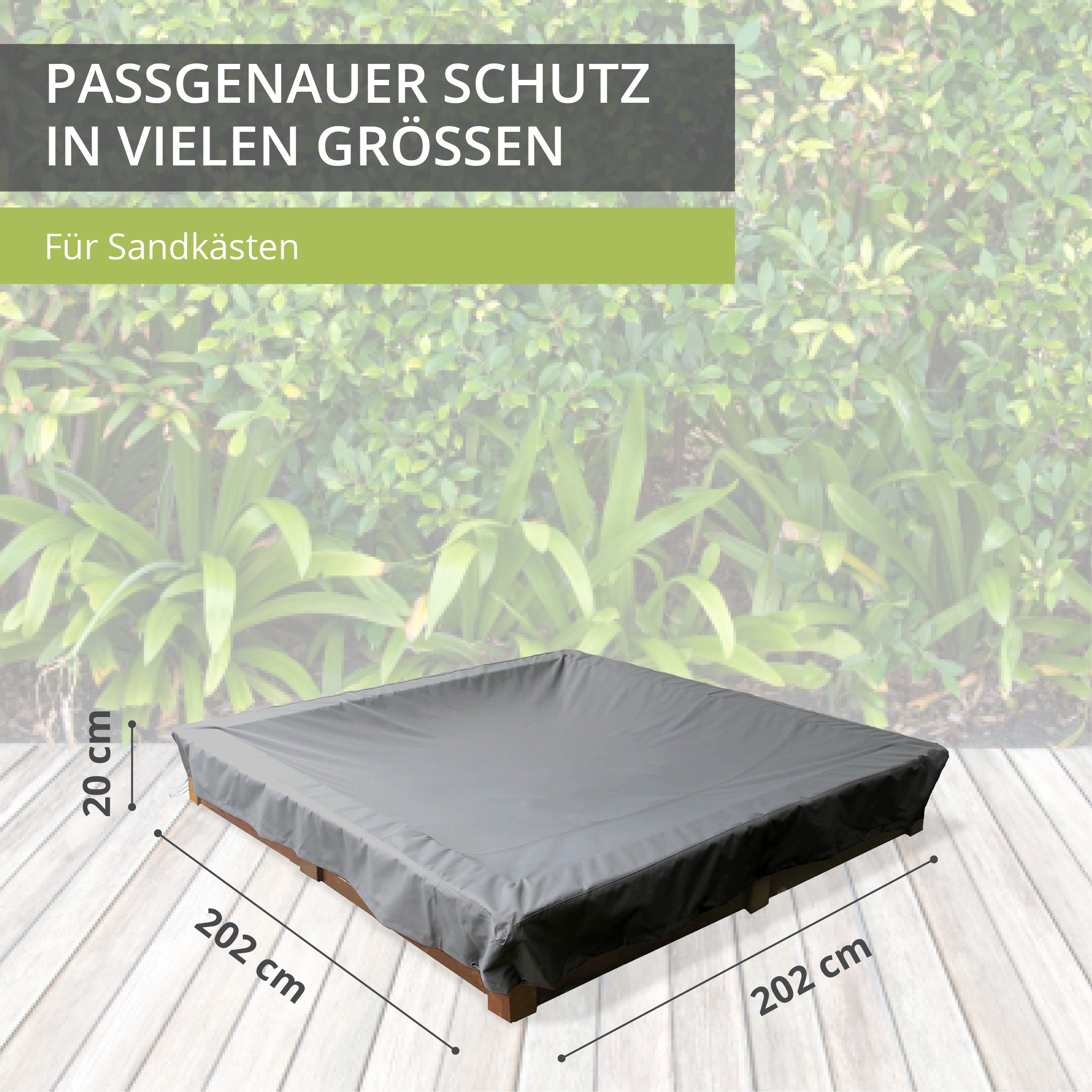 mehr Garten Gartenmöbel-Schutzhülle Premium, Premium Sandkasten-Schutzhülle günstig online kaufen