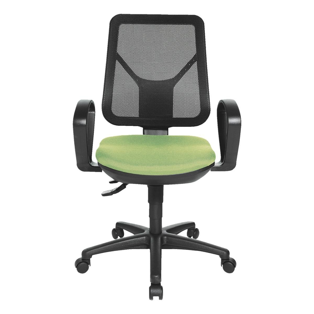 TOPSTAR Schreibtischstuhl Ergo Net, mit Bandscheibensitz, (ohne Armlehnen) grün