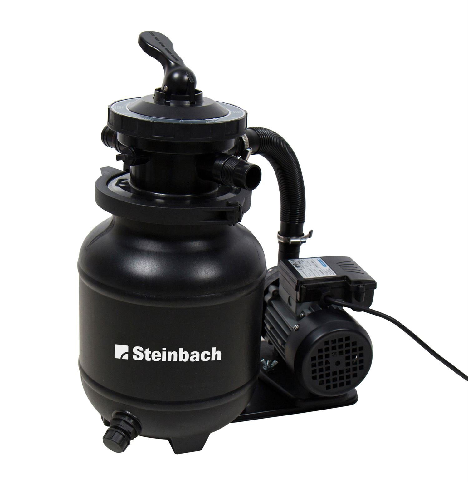 Steinbach Pool-Filterpumpe Steinbach Filteranlage Active Balls+ (Leistungsstarke Filteranlage für Бассейны bis 19.000 l Inhalt)