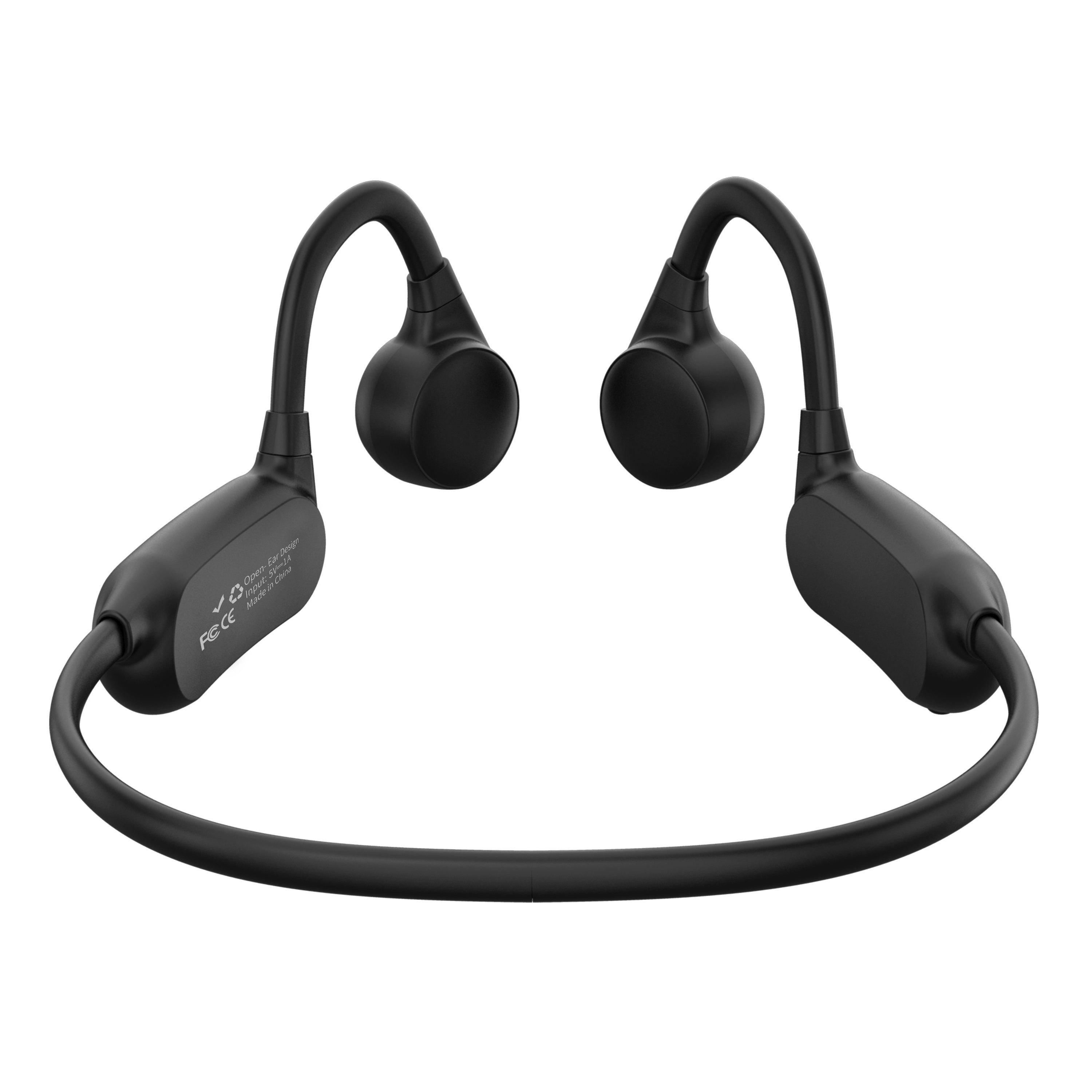 Open Wireless Joggen Bone MIRUX Wandern Hören, Laufen zum Sport-Kopfhörer SoloSE Schwarz Radfahren (Bluetooth, Doppelt Er) Ear Wireless,