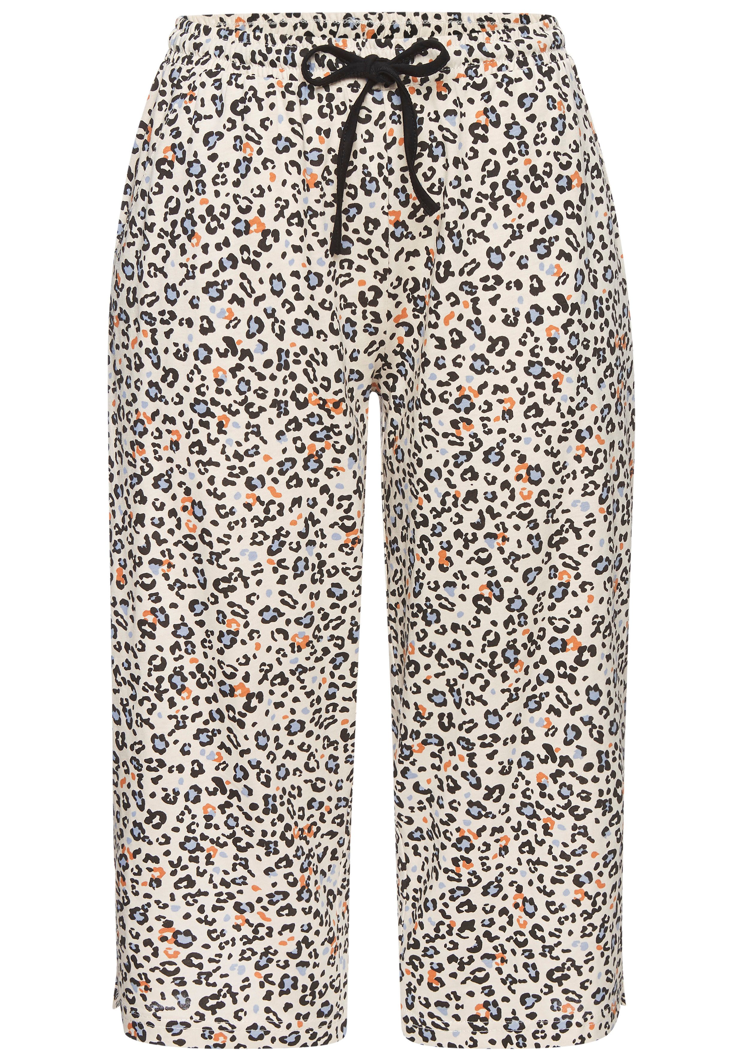 Vivance Dreams Capri-Pyjama (Set, 2 tlg) mit schönem Animalprint
