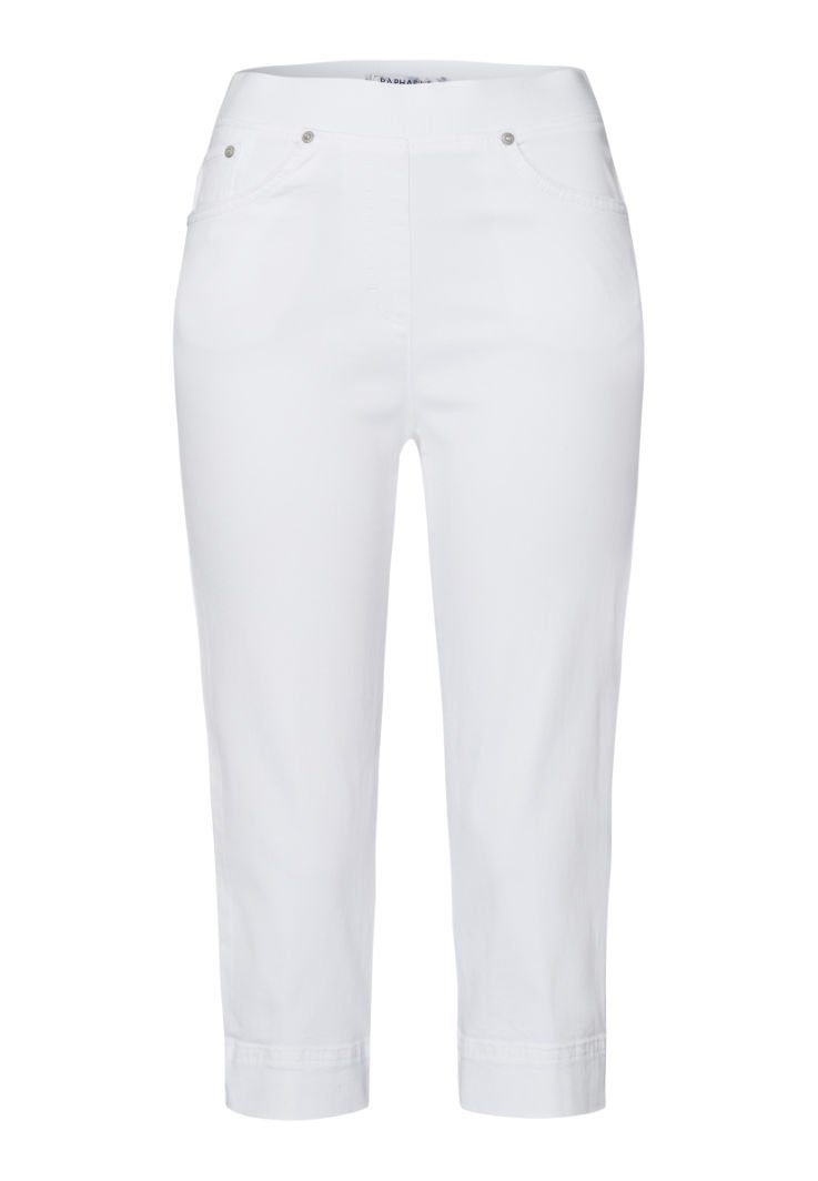 RAPHAELA by BRAX 5-Pocket-Jeans Style weiß PAMINA CAPRI