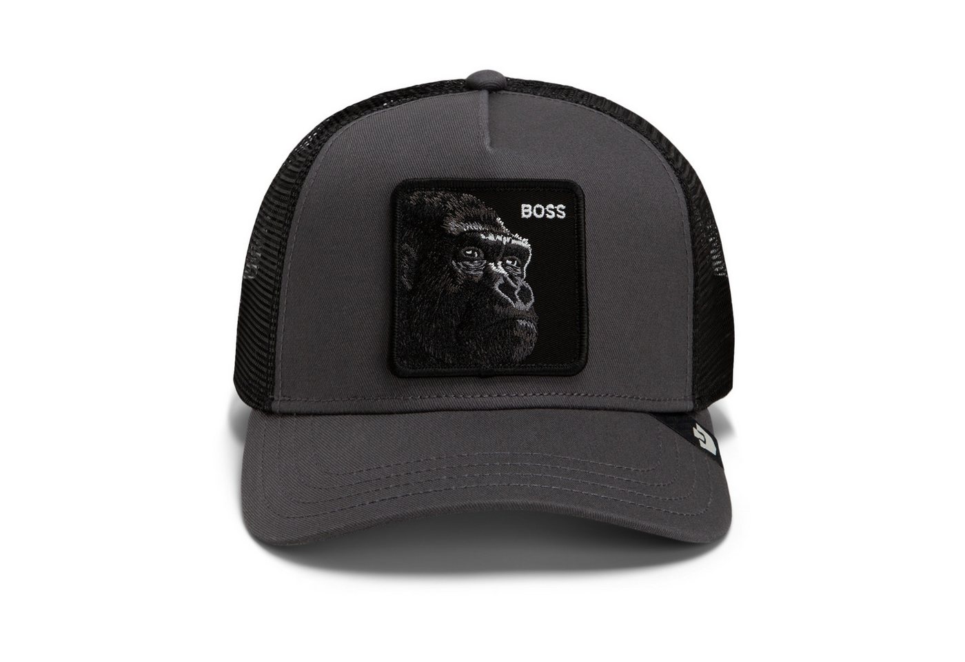 GOORIN Bros. Trucker Cap Goorin Bros. OG Trucker Cap Core Mesh The Boss Oil (Basecap, Basecap, Meshcap, Trucker Kappe)