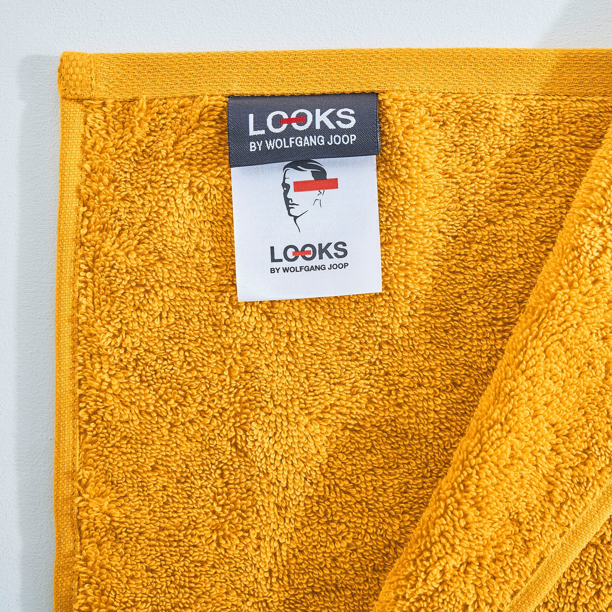 LOOKS by Wolfgang Joop Handtuch LOOKS, Frottier (1-St), mit Logobestickung