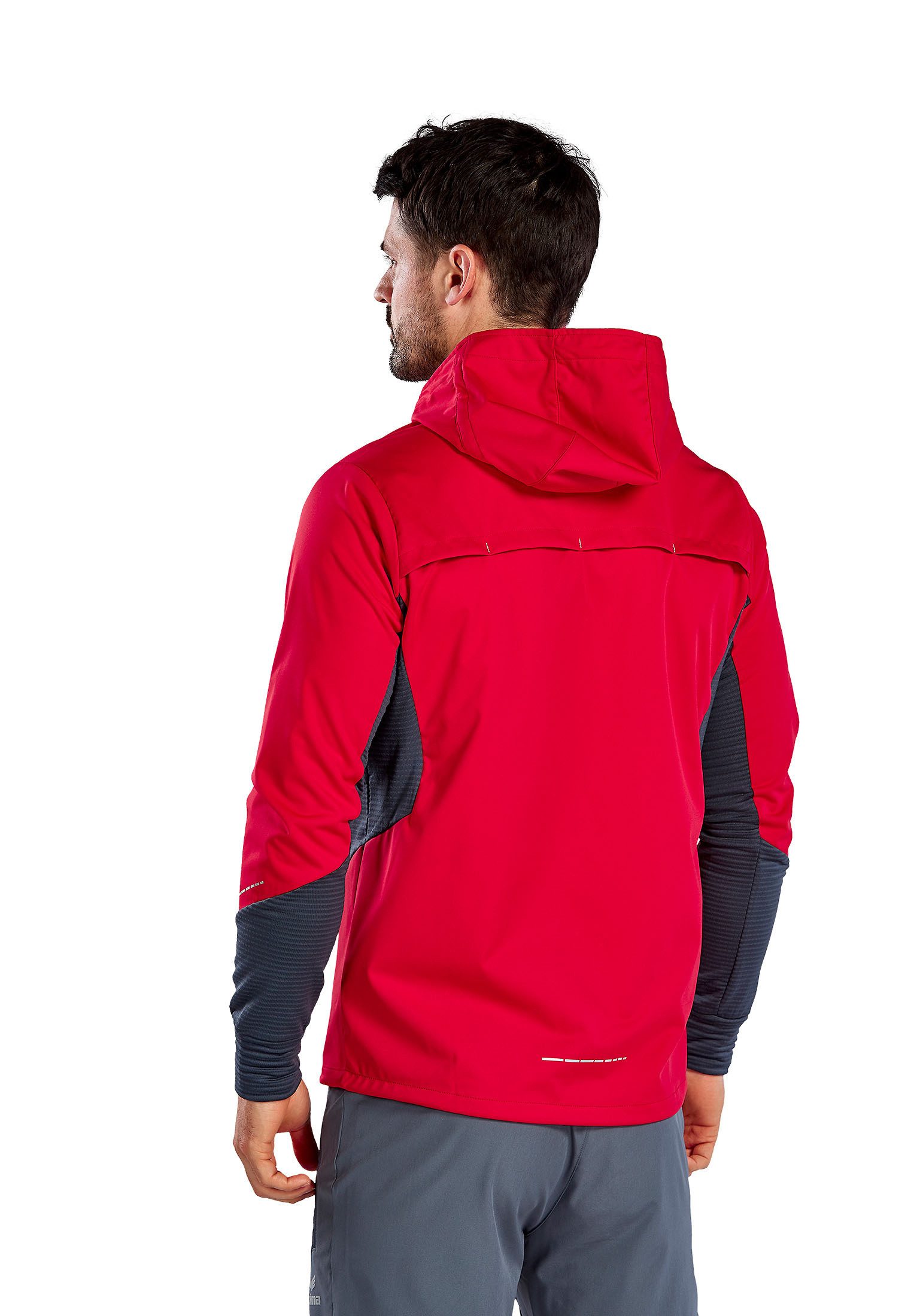 Erima Laufjacke RACING Running Jacke Herren Leichtes, wasserabweisendes Material