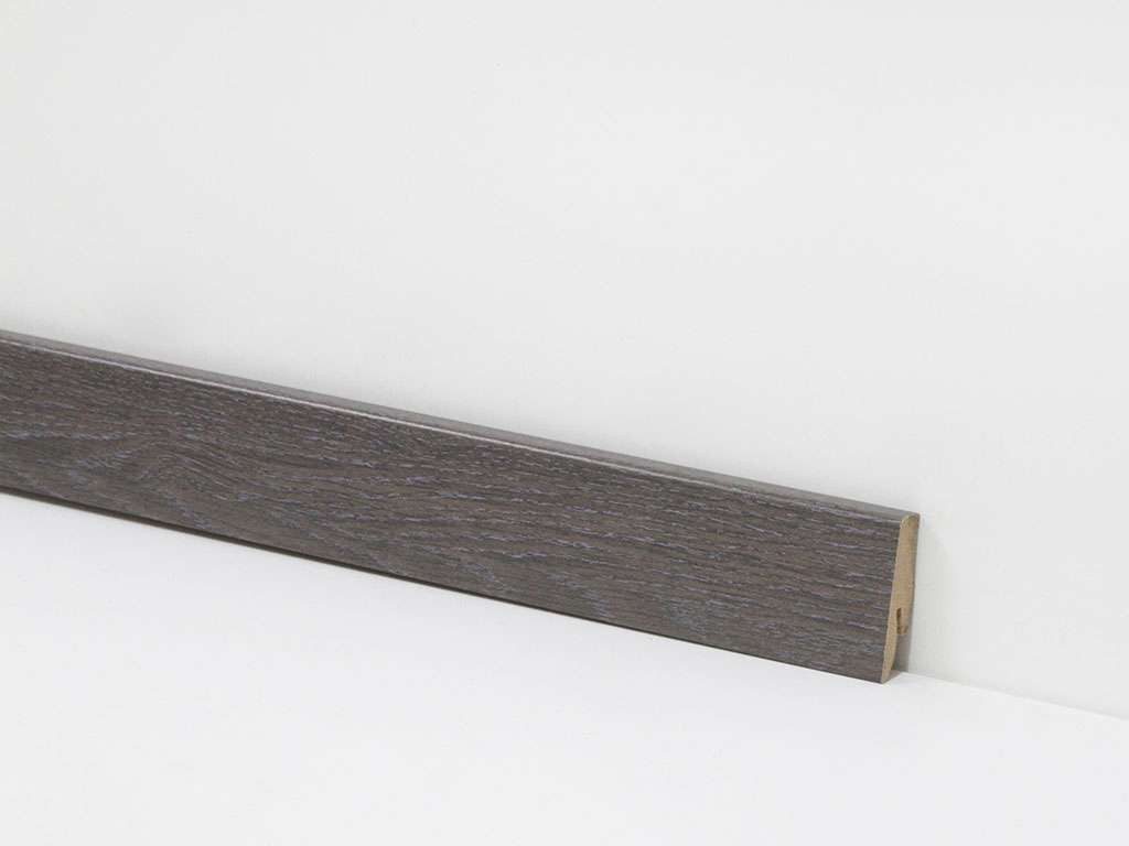 Check Sockelleiste Equipped– passend zu Check – Vinyl, Klickboden & andere Напольные покрытия, 1 Stück – 2400 x 58 x 18 mm, Clip- oder Klebemontage