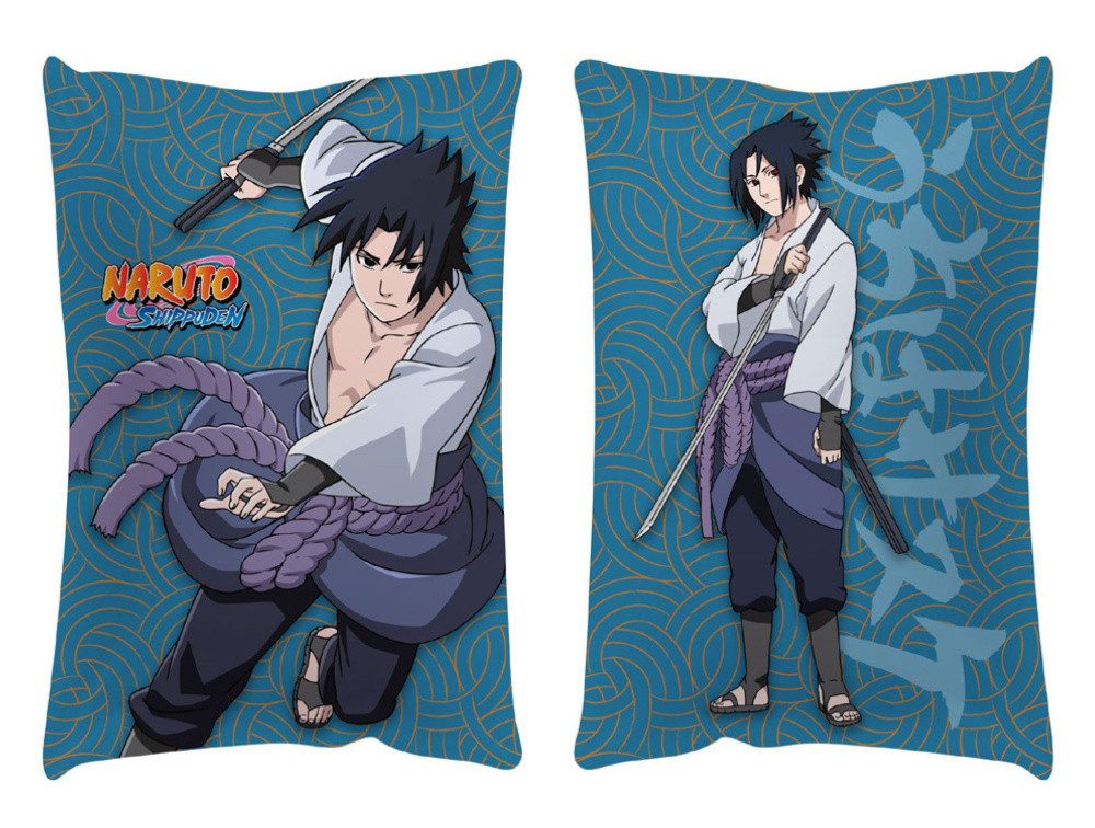 POPbuddies Dekokissen Naruto Shippuden Sasuke Kissen 50 x 33 cm