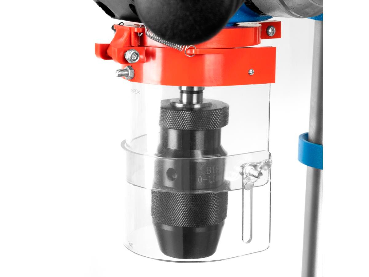 Güde Tischbohrmaschine GTB 16/605, 230 V, max. 2700 U/min, 600 W, Spindelaufnahme MK2, Bohrfutterkegel B16, Keilriemenspannsystem