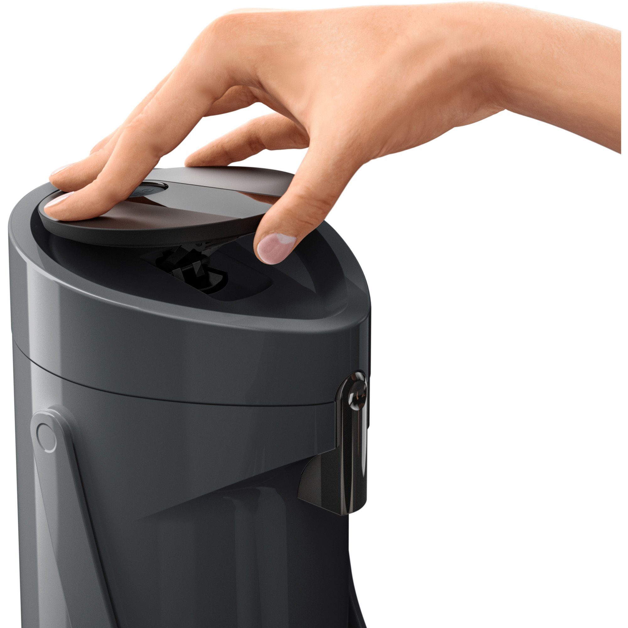 Emsa Thermoflasche Emsa PONZA Pump-Isolierkanne 1,9 Liter, (Comfort