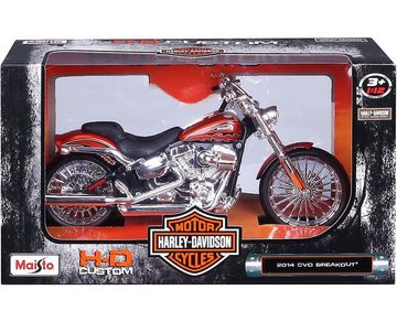 Maisto® Modellmotorrad Harley Davidson CVO Breakout '14 (Maßstab 1:12), Maßstab 1:12, detailliertes Modell