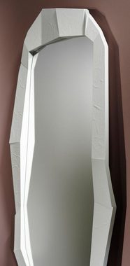 Casa Padrino Wandspiegel Designer Wandspiegel Weiß 92 x H. 127 cm - Designer Spiegel