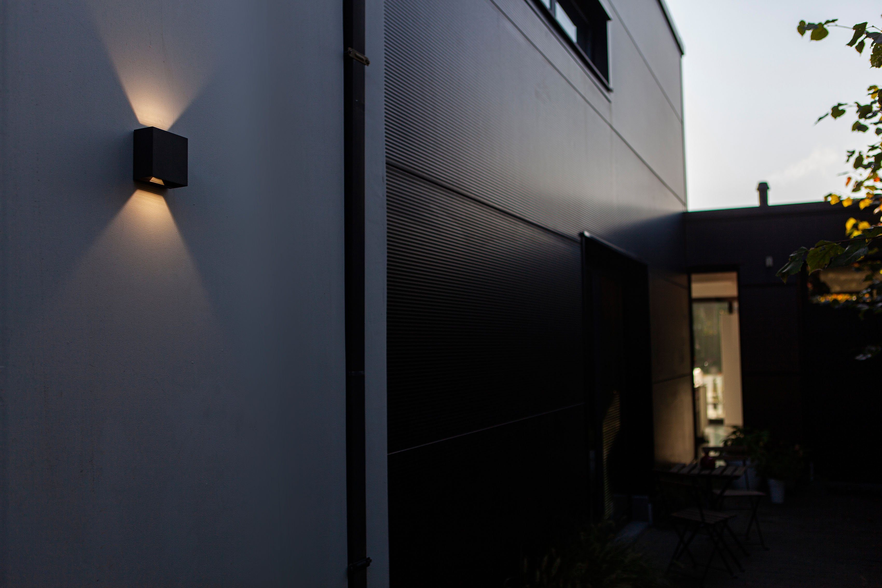 LED LED LUTEC Außen-Wandleuchte Warmweiß GEMINI, integriert, fest