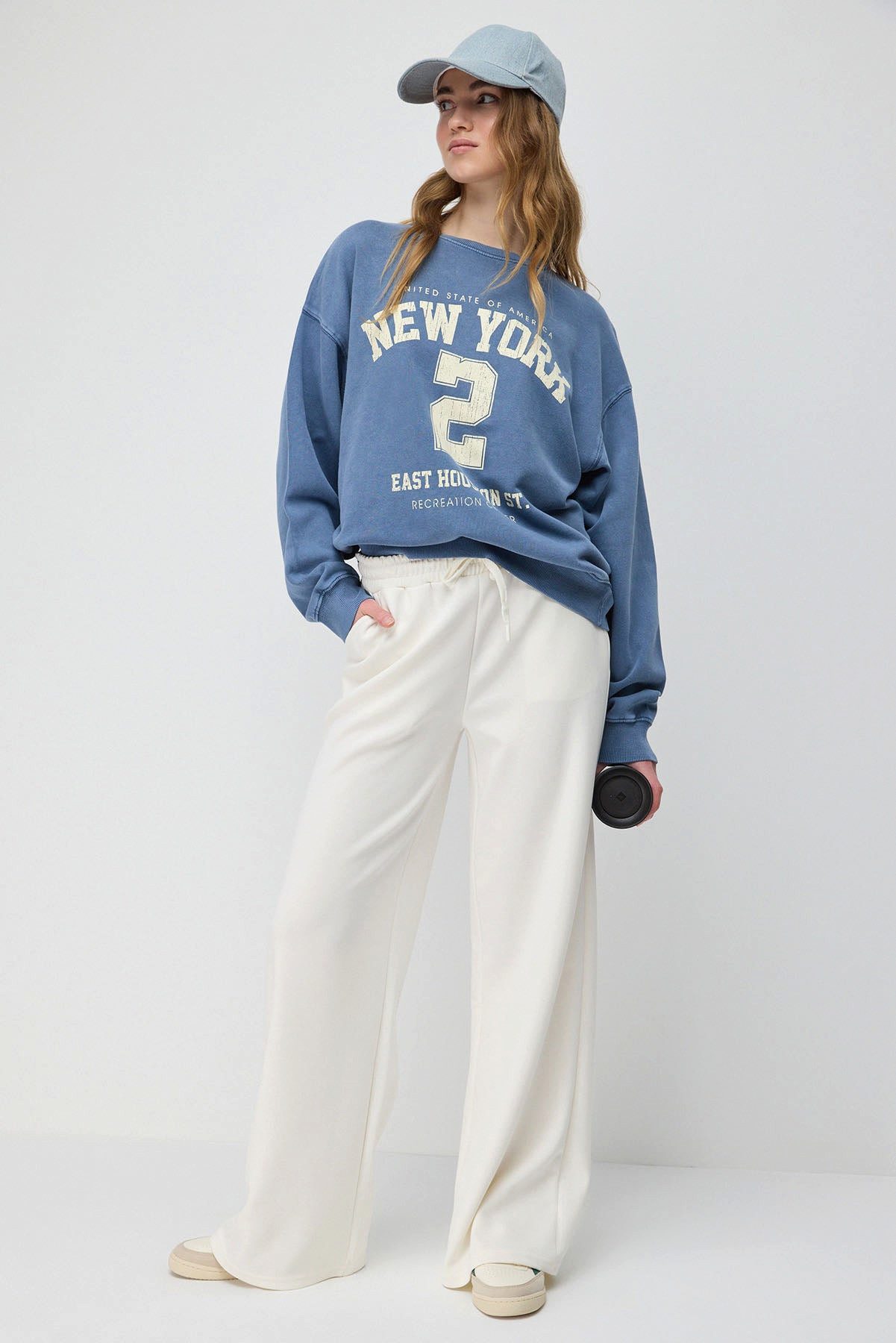 No Matter What Kapuzensweatshirt Bedrucktes Oversize-Sweatshirt – Bild 5 von 5