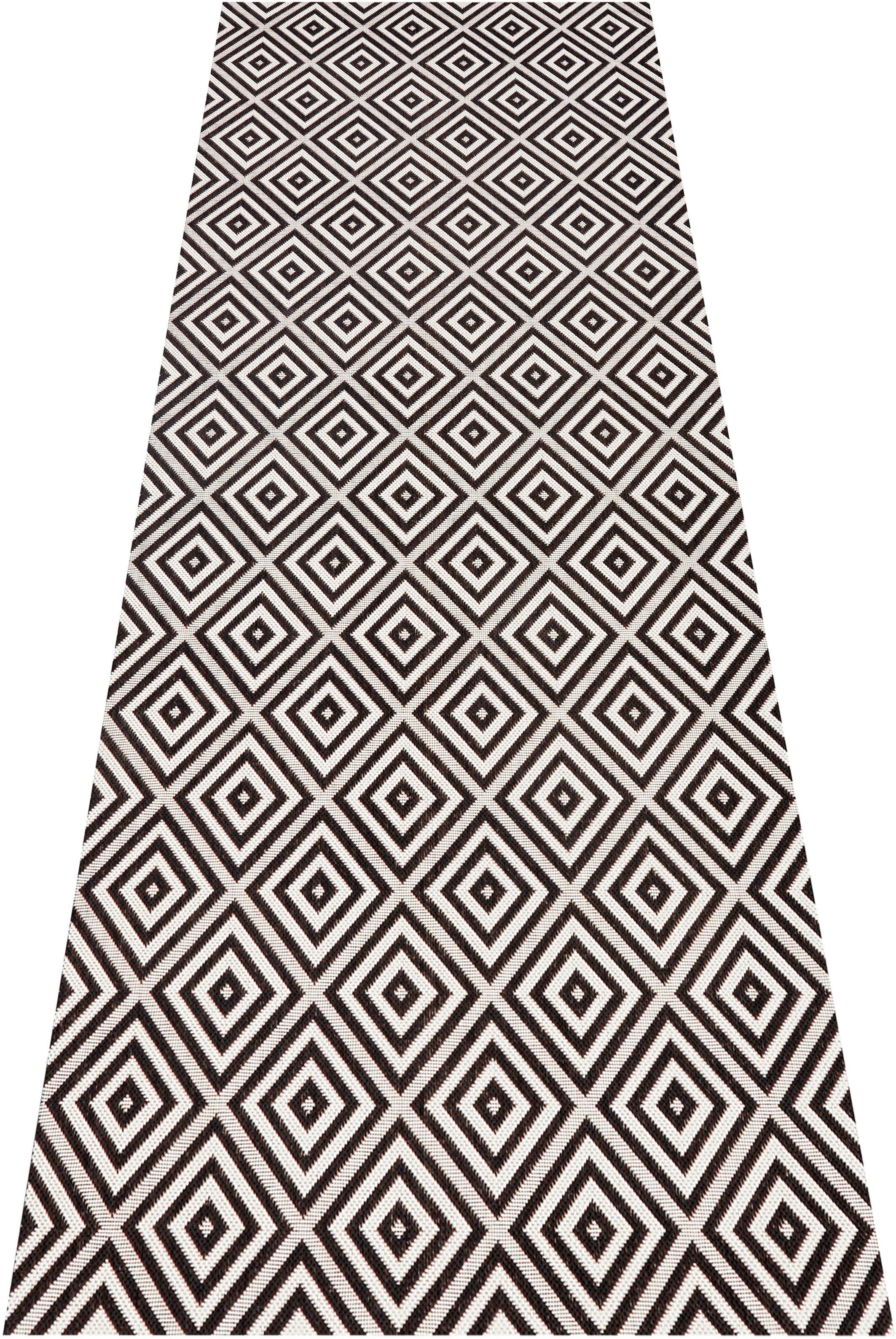 HANSE Home Teppich "Karo" rechteckig 8 mm Höhe In- & Outdoor, Läufer, Wette günstig online kaufen