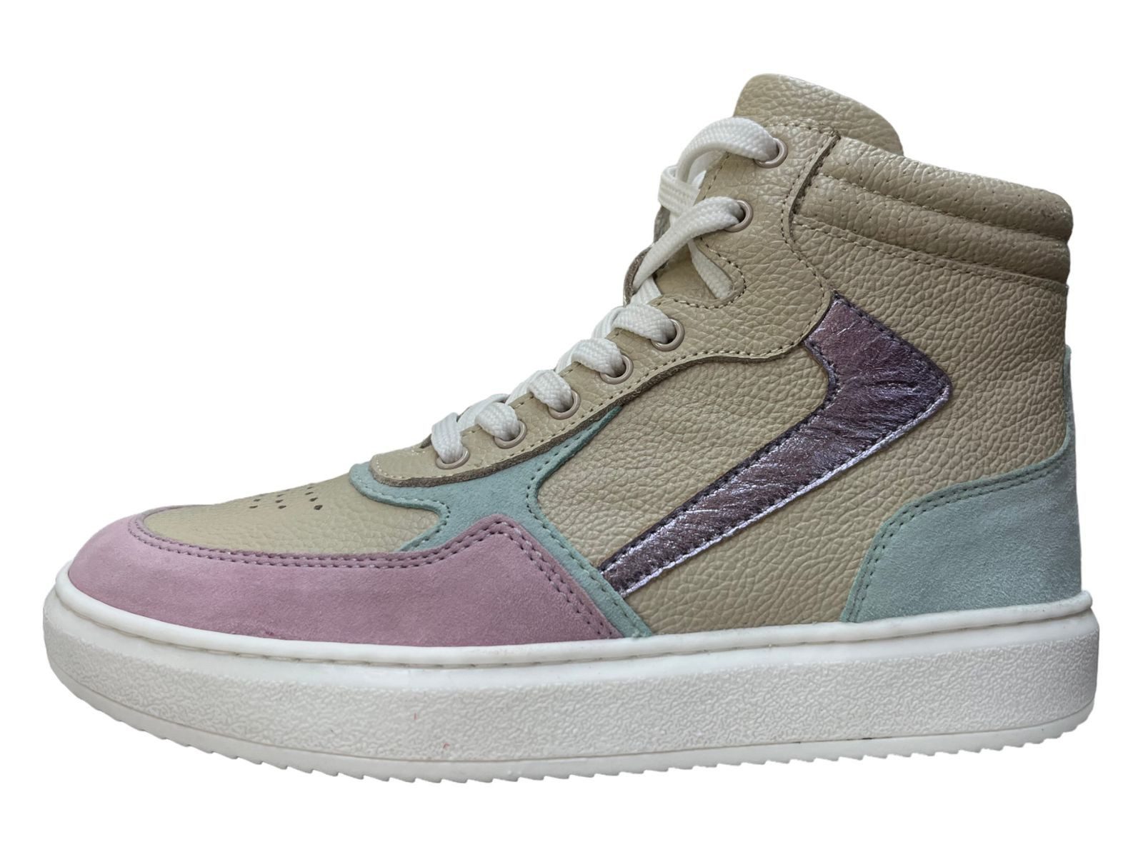 jela Charlotte High Top Sneaker 5213-04 taupe Sneaker