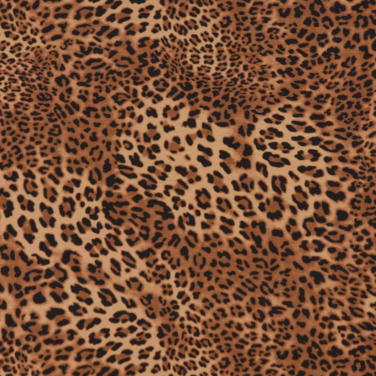 Smokband blickdicht, (1 SCHÖNER made Leo-Skin LEBEN., handmade, St), Baumwolle, LEBEN. braun SCHÖNER vorgewaschen in Vorhang 245cm, Leopardenhaut Vorhang Germany,