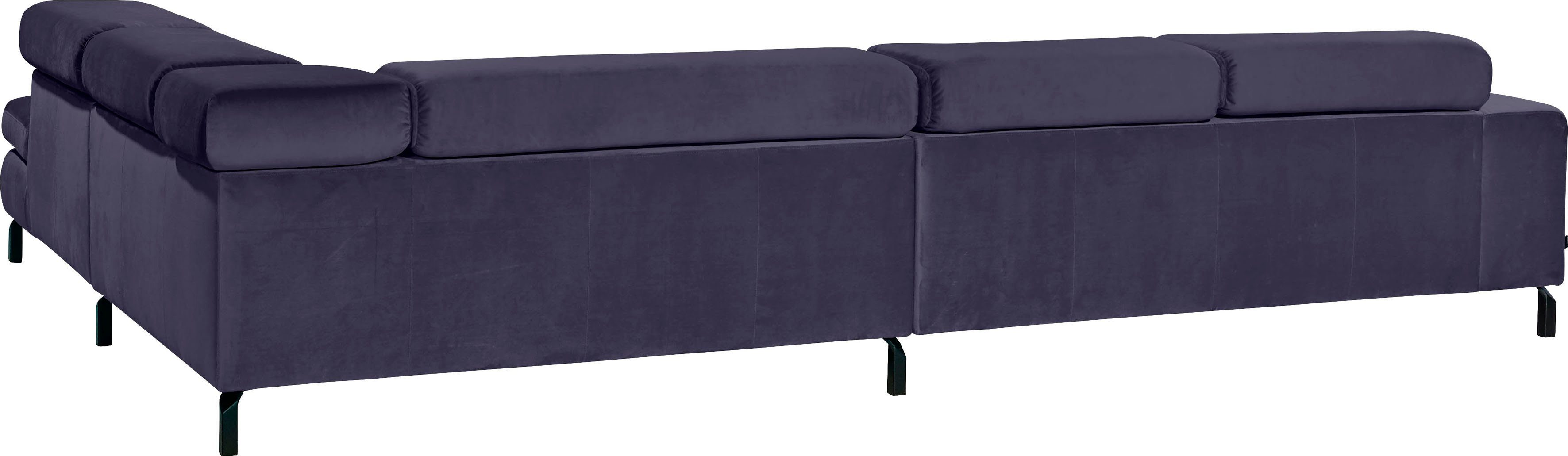 M branded mit Sitzvorzug, Musterring Sitzhöhe 43 cm Ecksofa Due, Kopfteilverstellung, by Wahlweise inkl. Felicia GALLERY